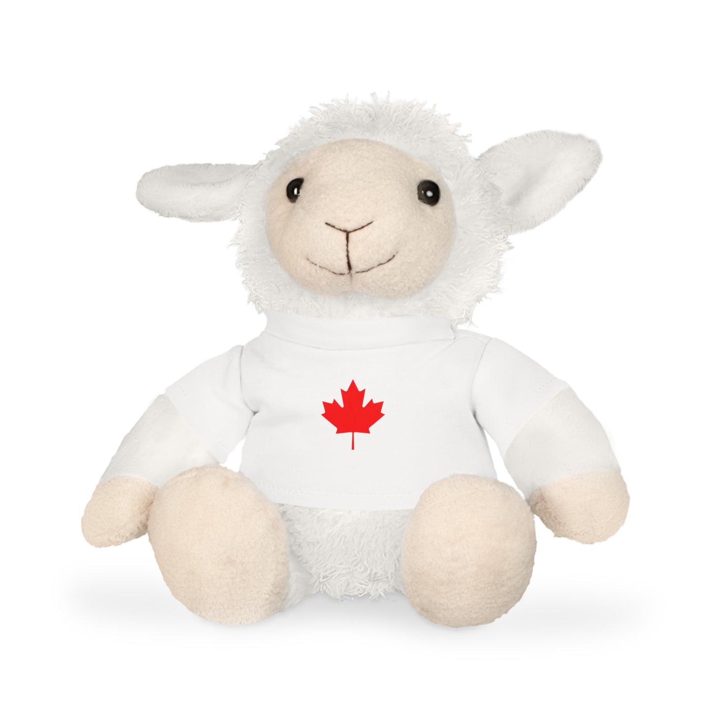 Plush Toy with a Canadian Shirt