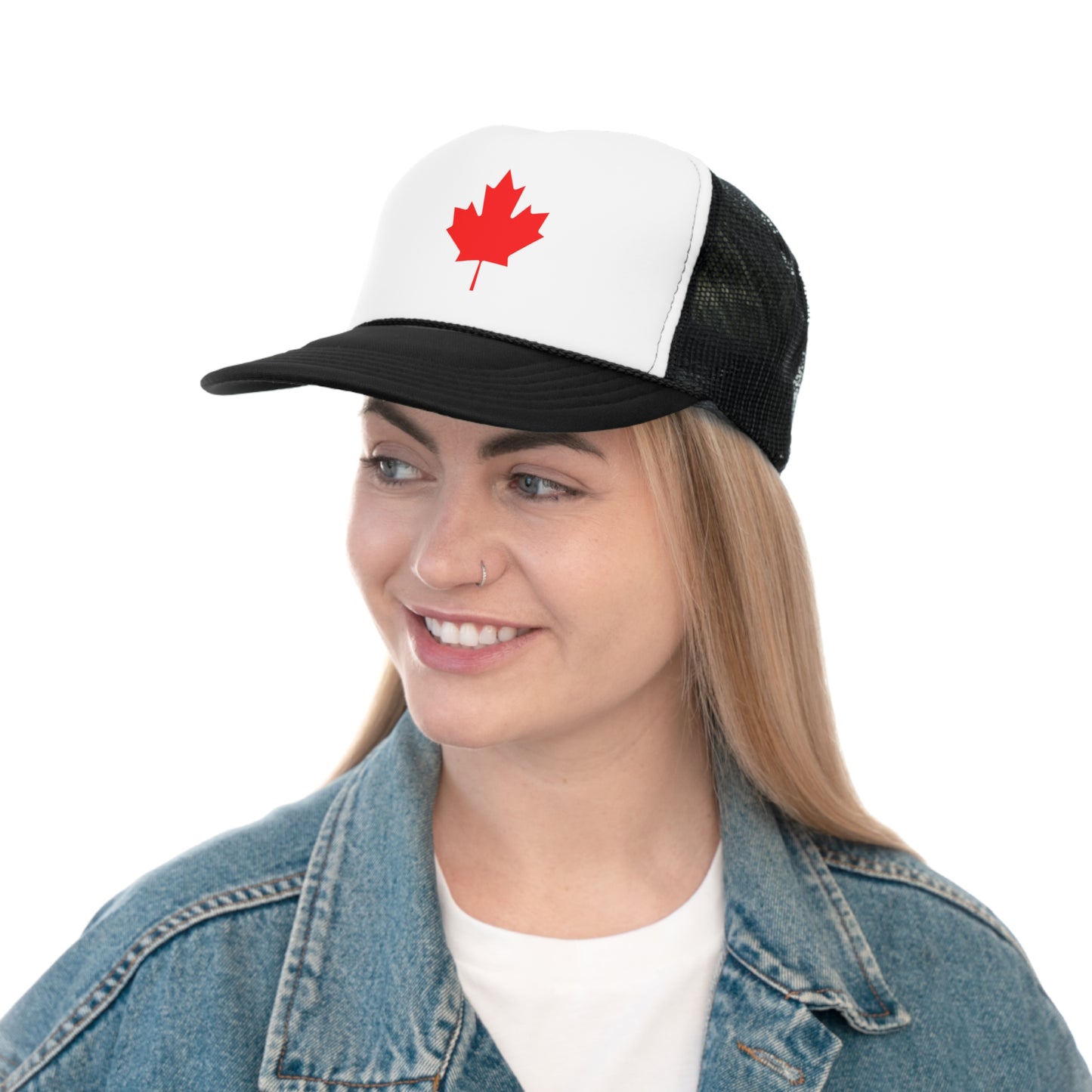 Canadian Maple Leaf Trucker Cap