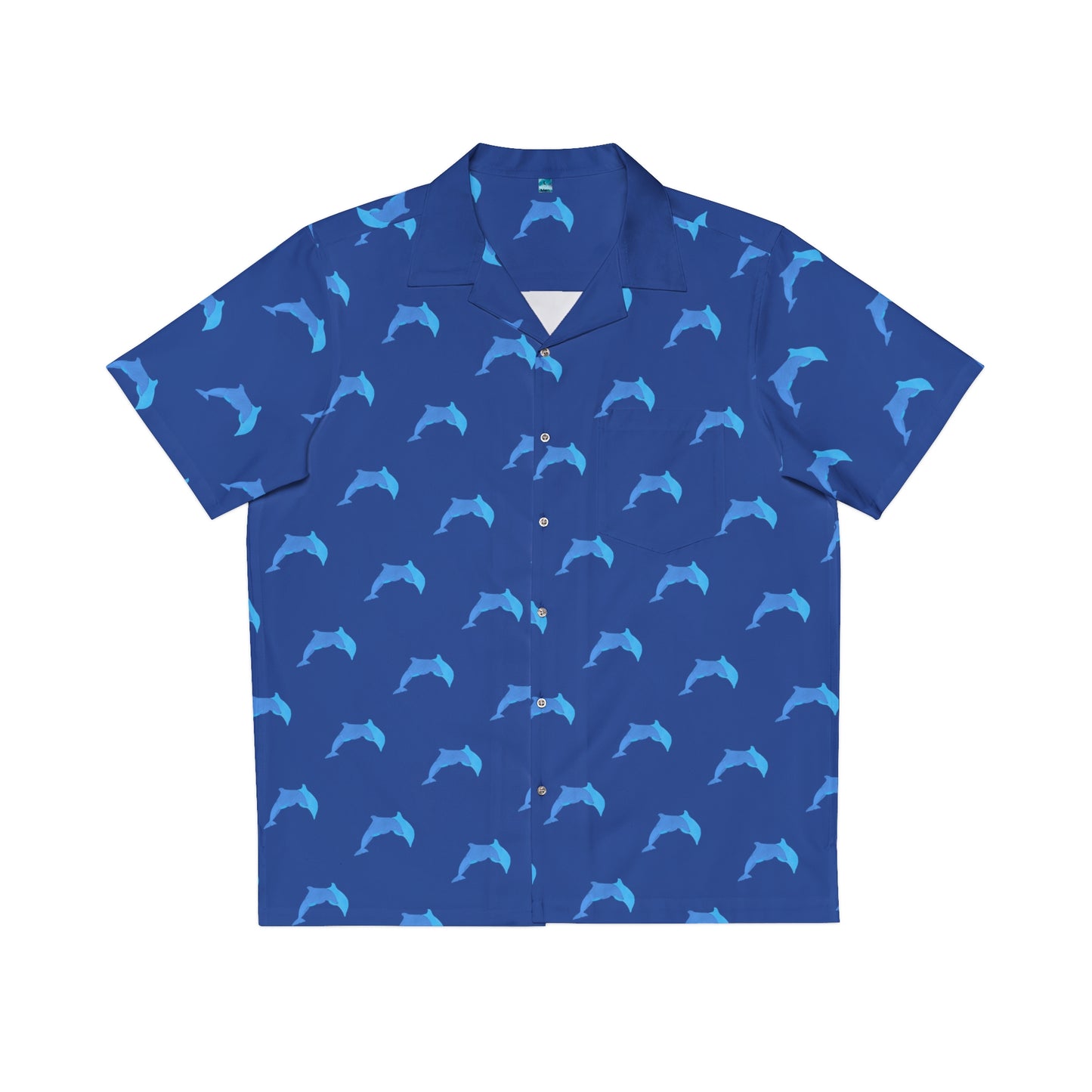 DOLPHINS, Men's Hawaiian Shirt