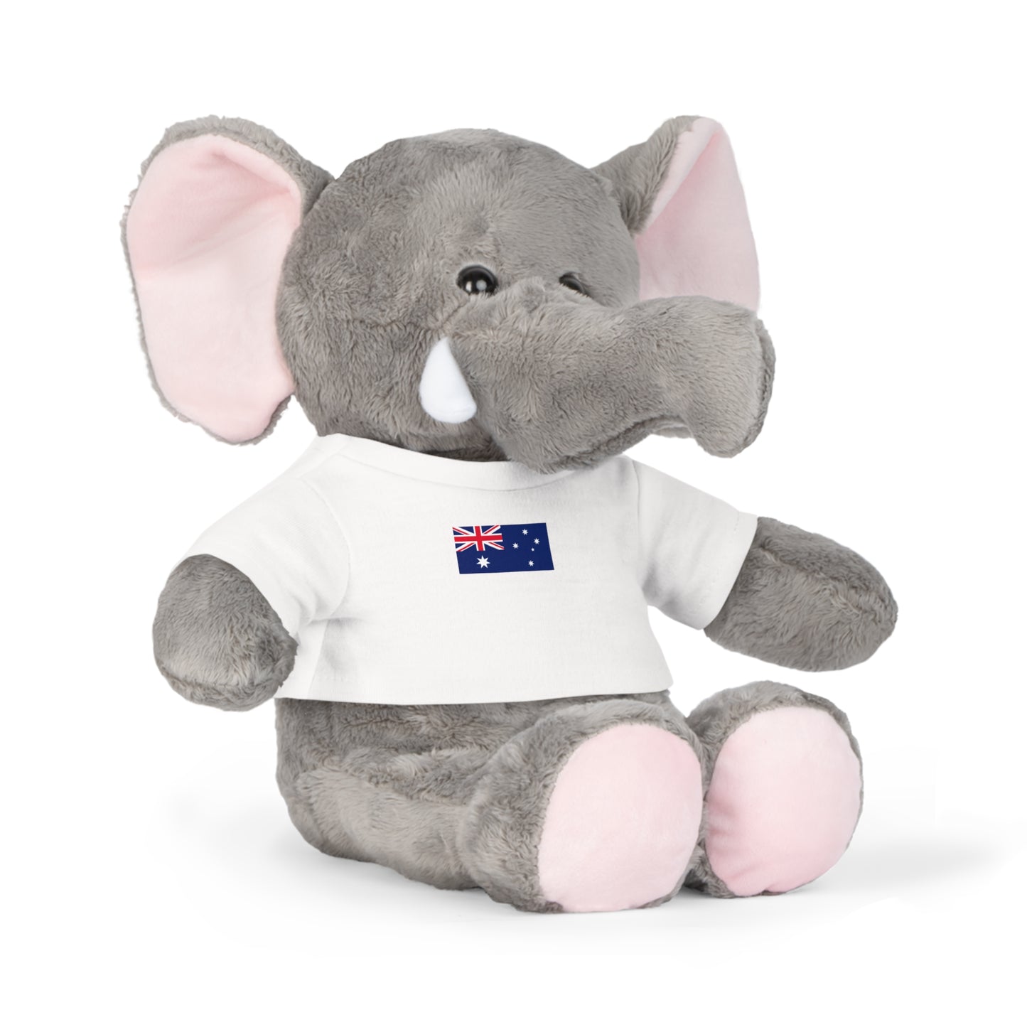 Plush Toy with Australian Flag Shirt