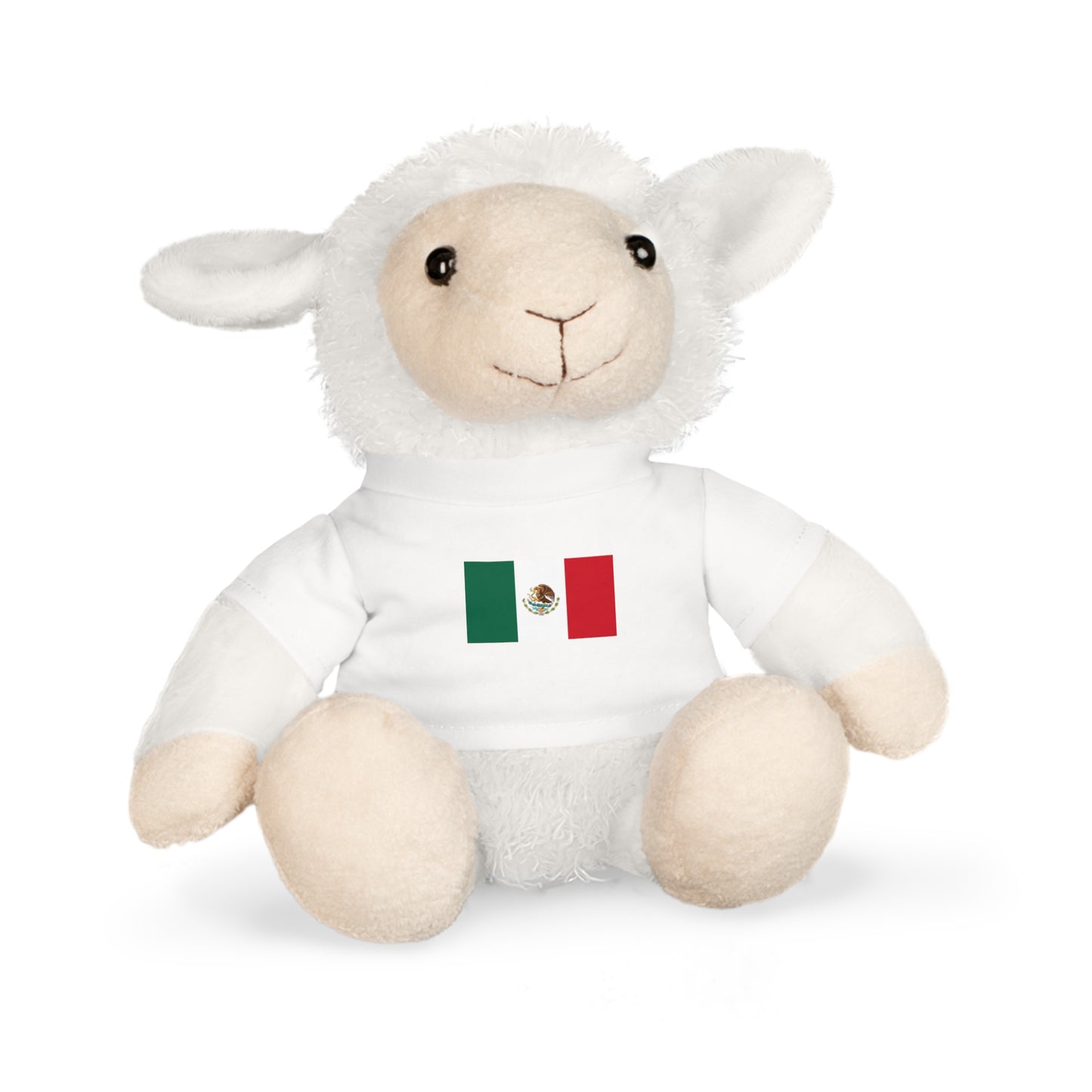 Plush Toy with Mexican Flag Shirt