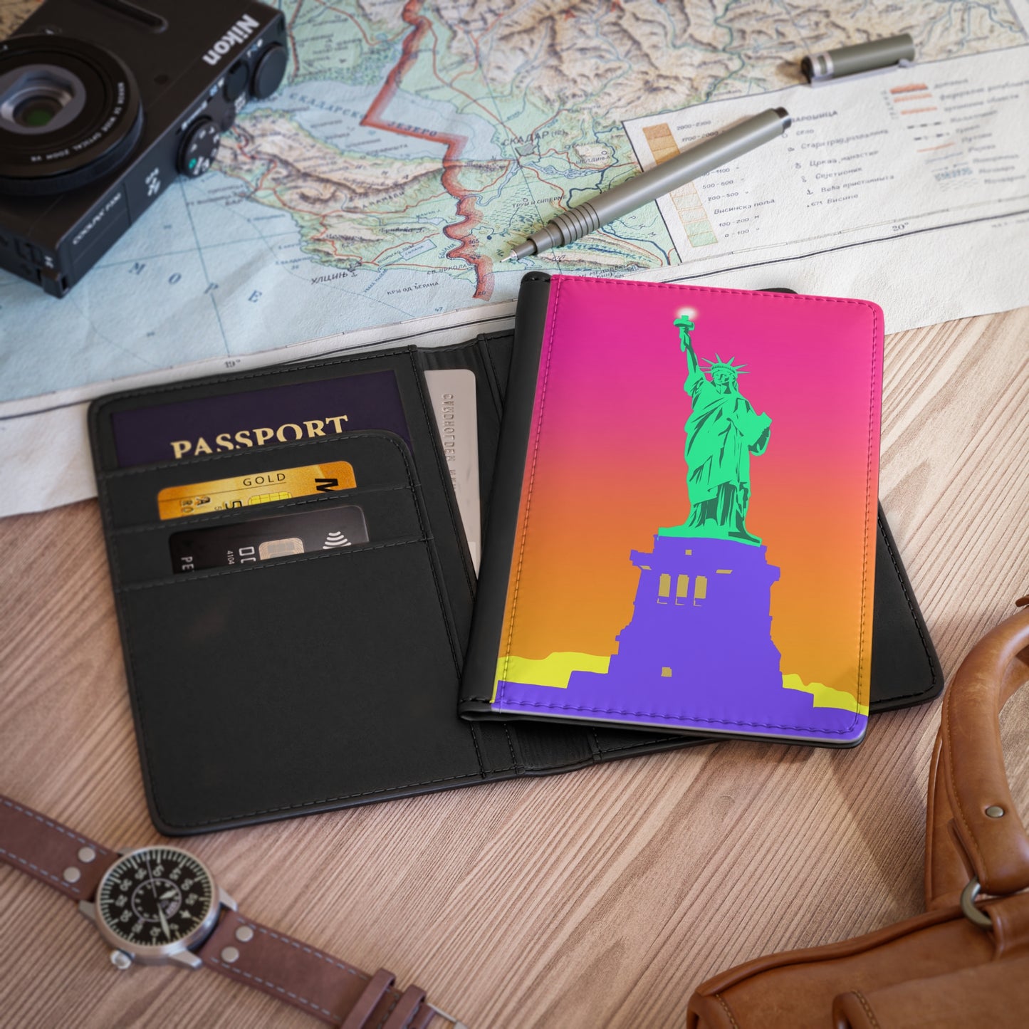 Passport Cover, Statue of Liberty