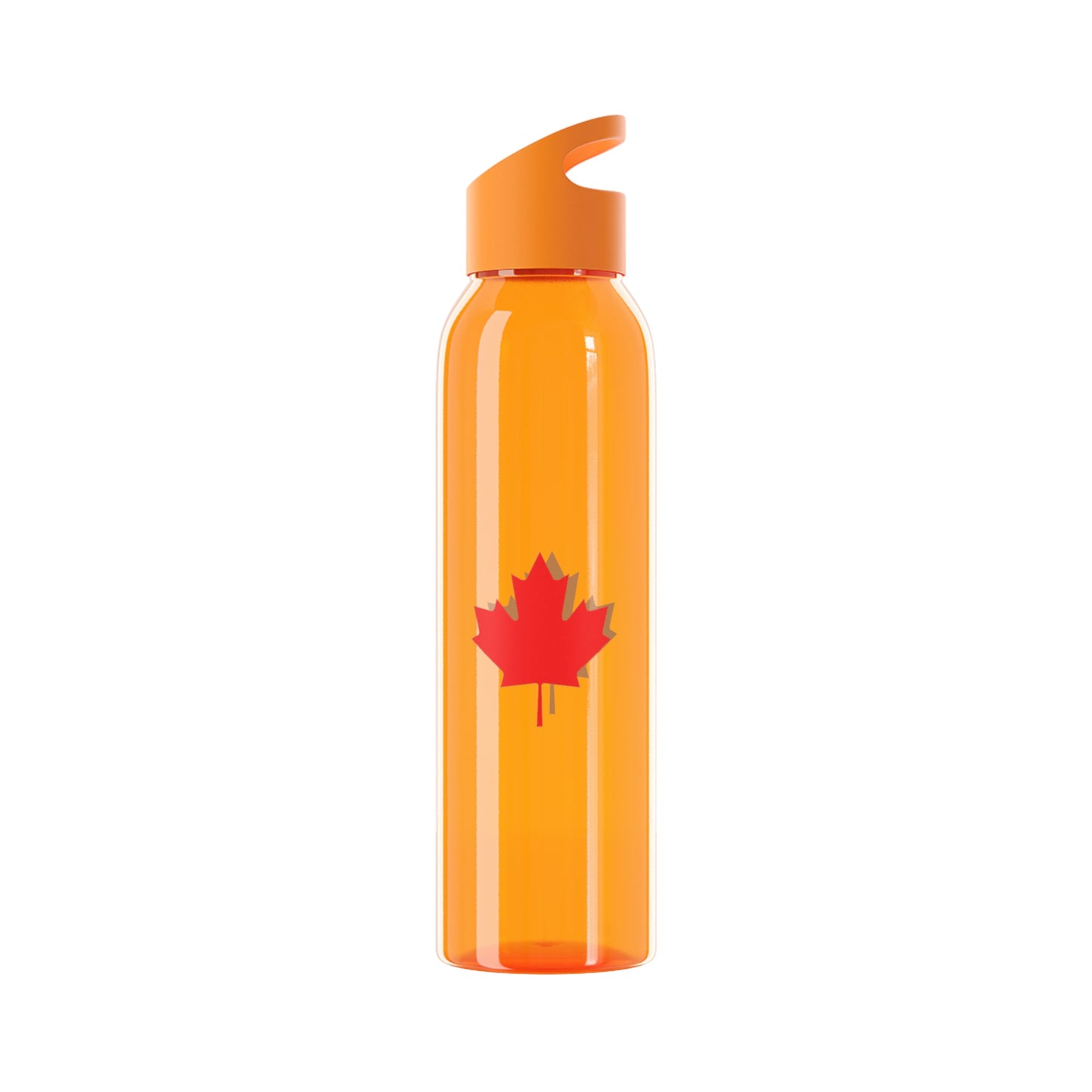Canadian Maple Leaf, Sky Water Bottle