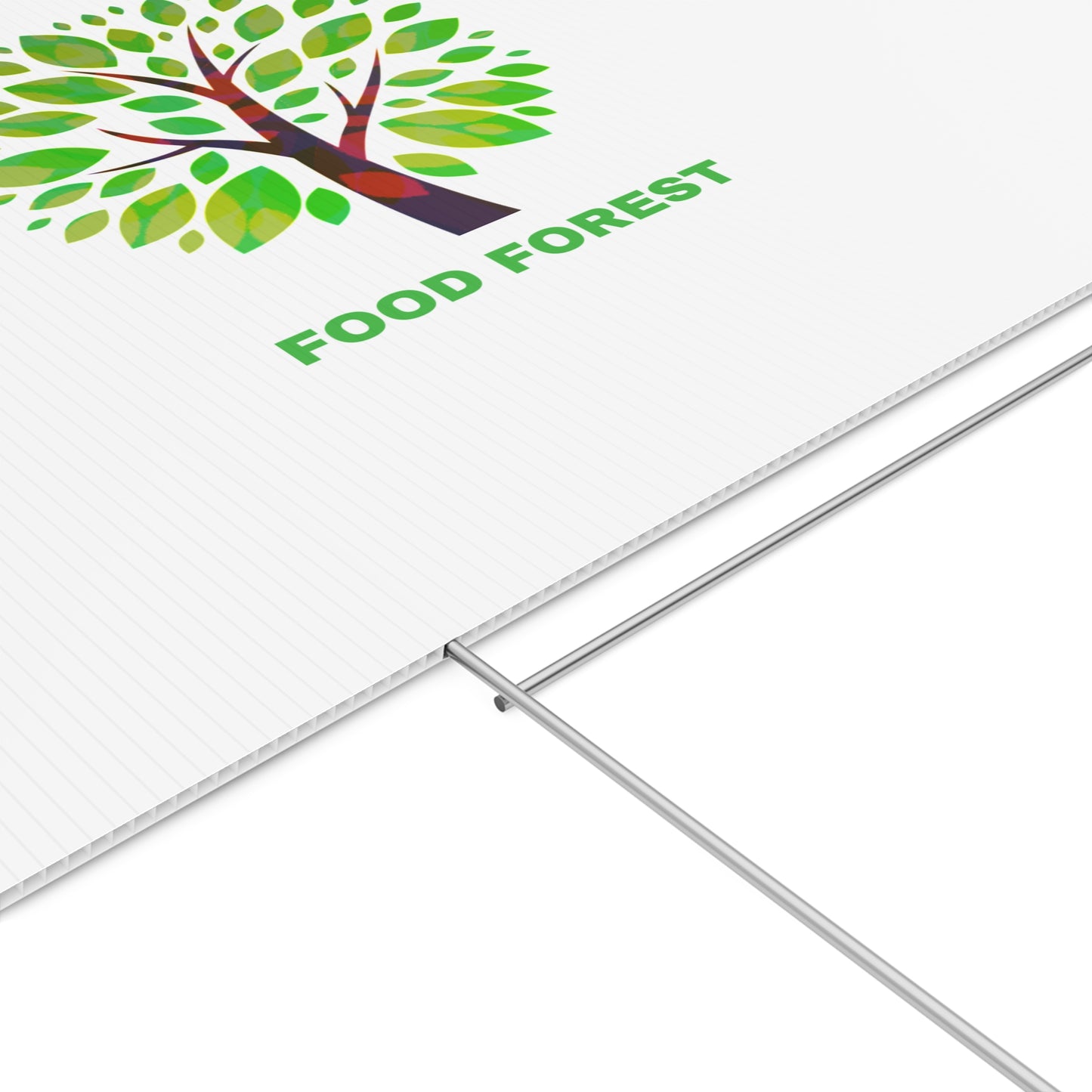 Food Forest, Yard Sign