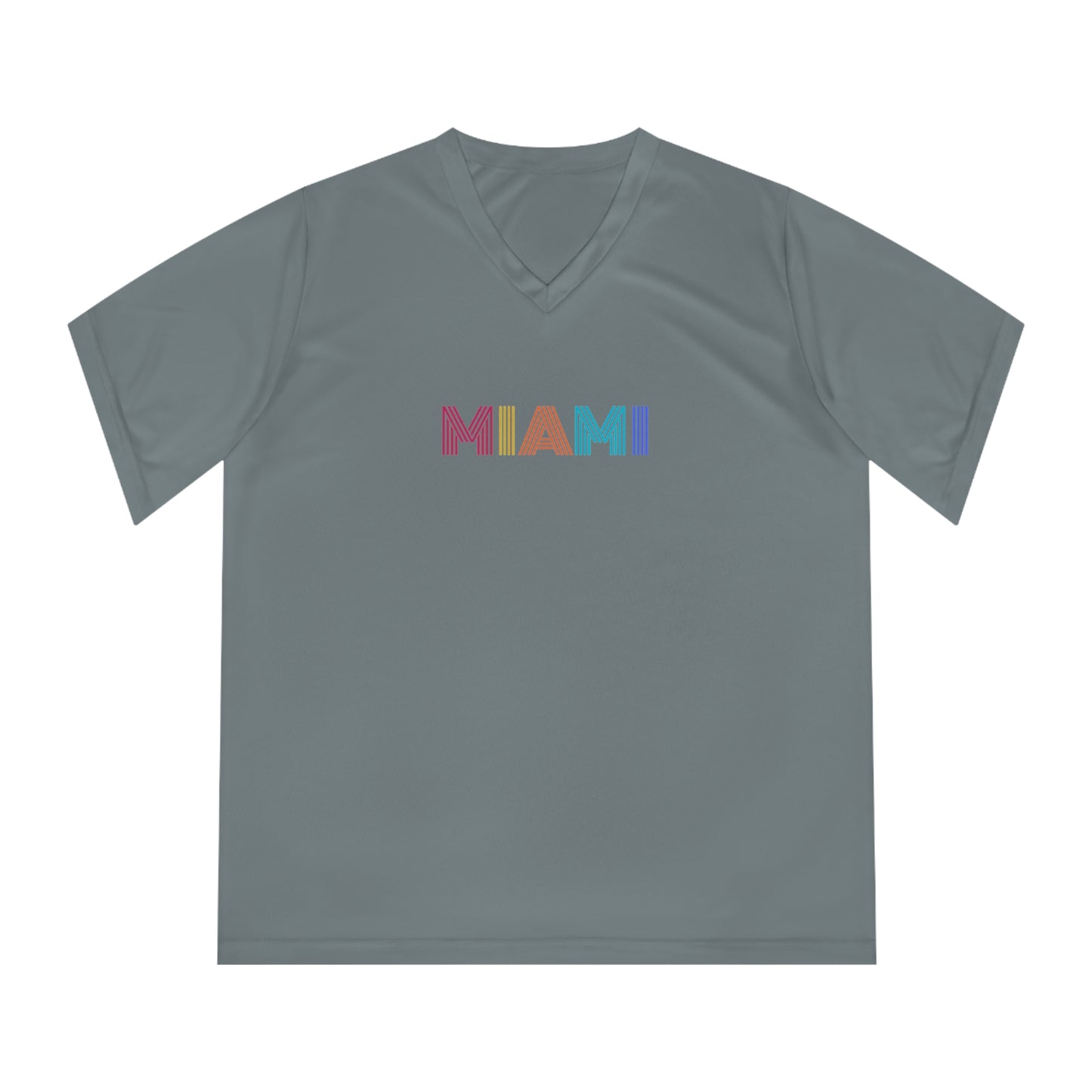 MIAMI Women's Performance V-Neck T-Shirt