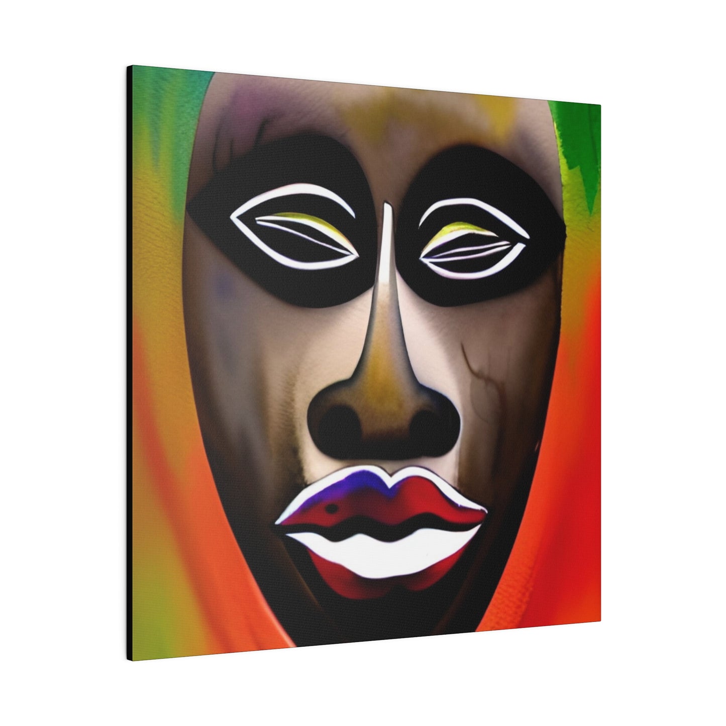 PAN AFRICA Matte Canvas, Stretched, 0.75"