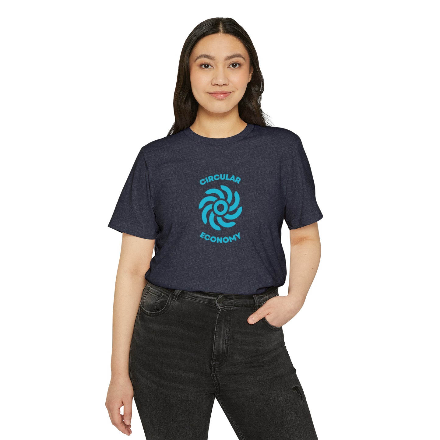 Circular Economy, Unisex Recycled Organic T-Shirt