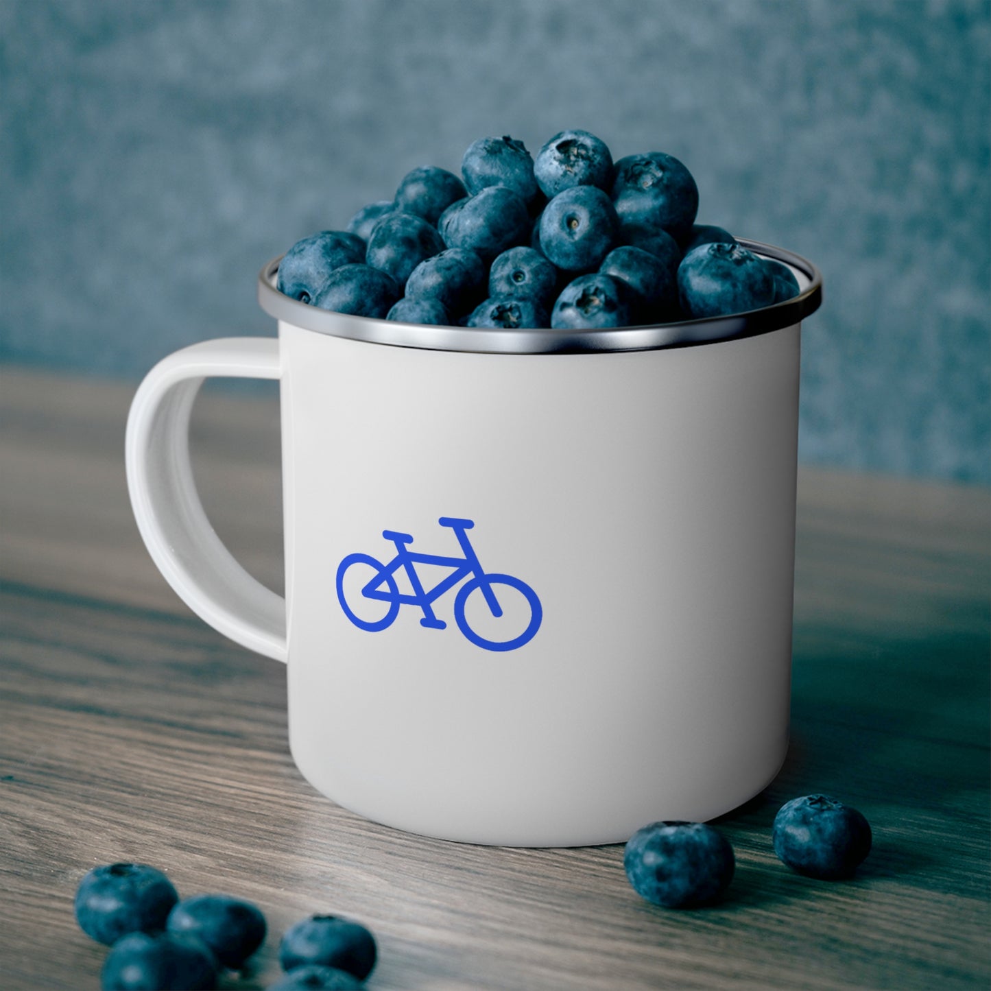 Enamel Camping Mug, BIKE