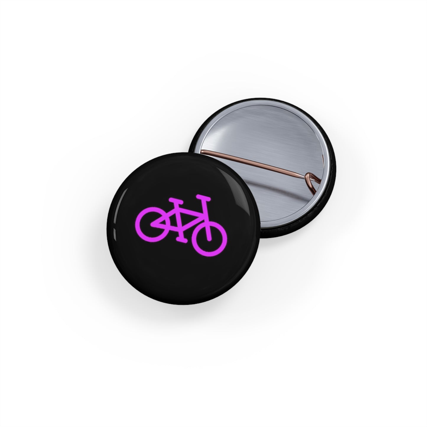 BIKE Round Pins, Black
