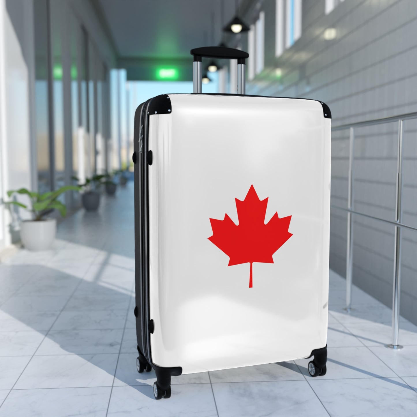 Canadian Maple Leaf Suitcase
