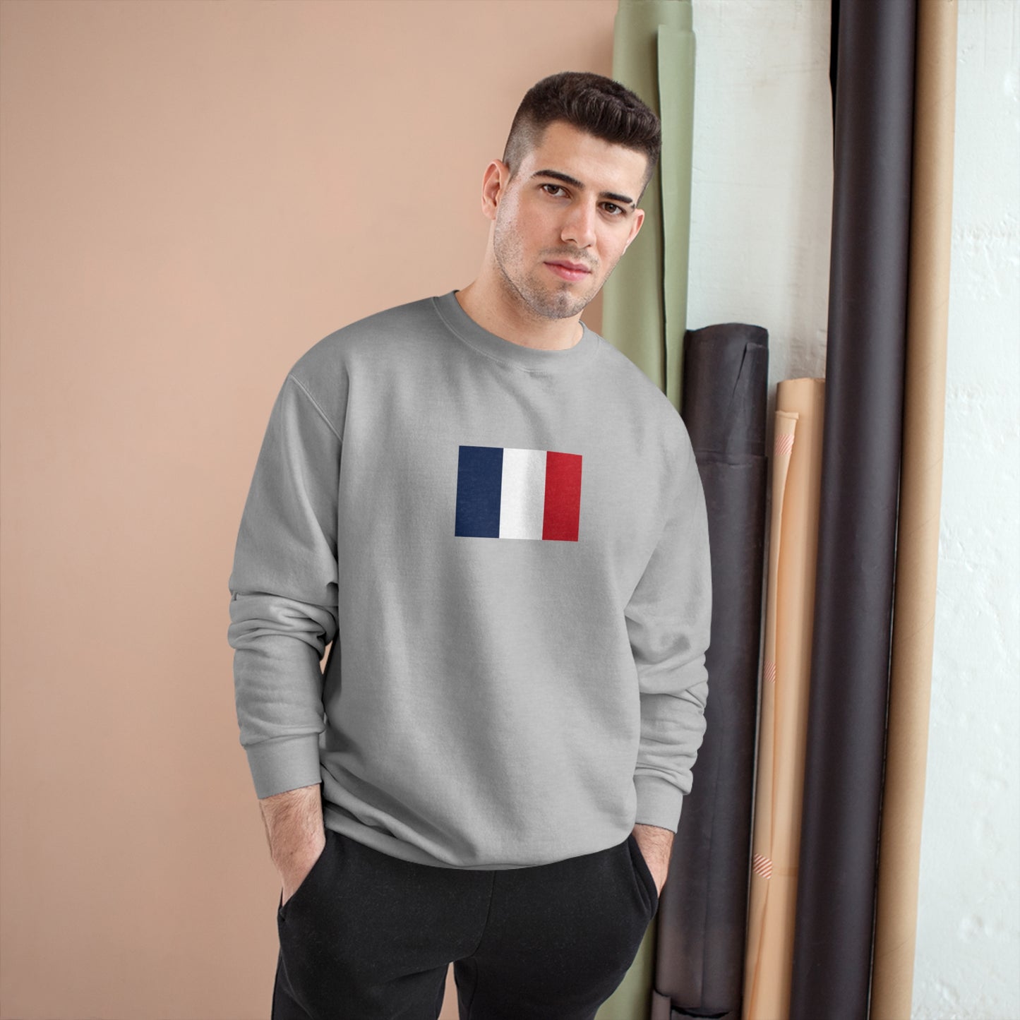 Champion Sweatshirt, French Flag