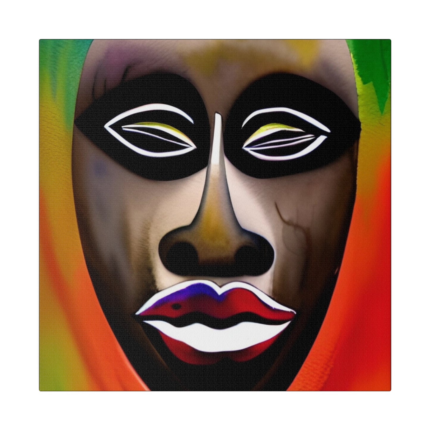 PAN AFRICA Matte Canvas, Stretched, 0.75"