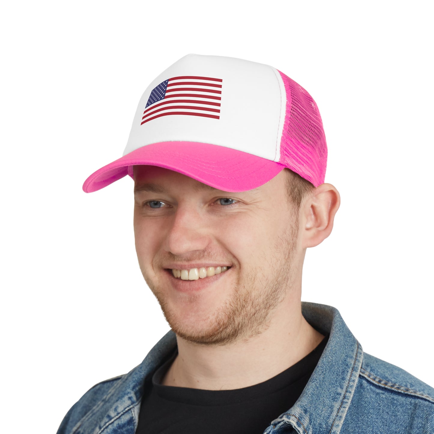 American Flag Mesh Cap