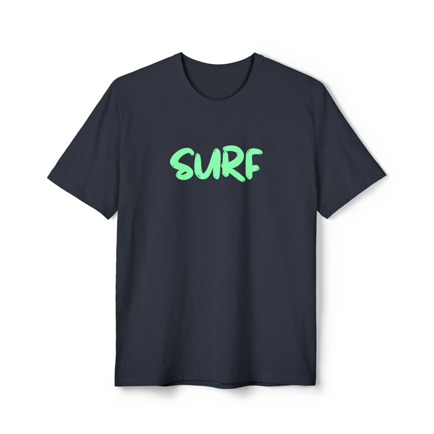 SURF Unisex District® Re-Tee®, Turquoise Script