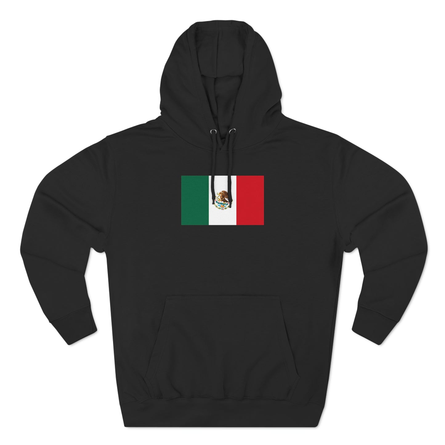 Mexican Flag, Unisex Premium Pullover Hoodie