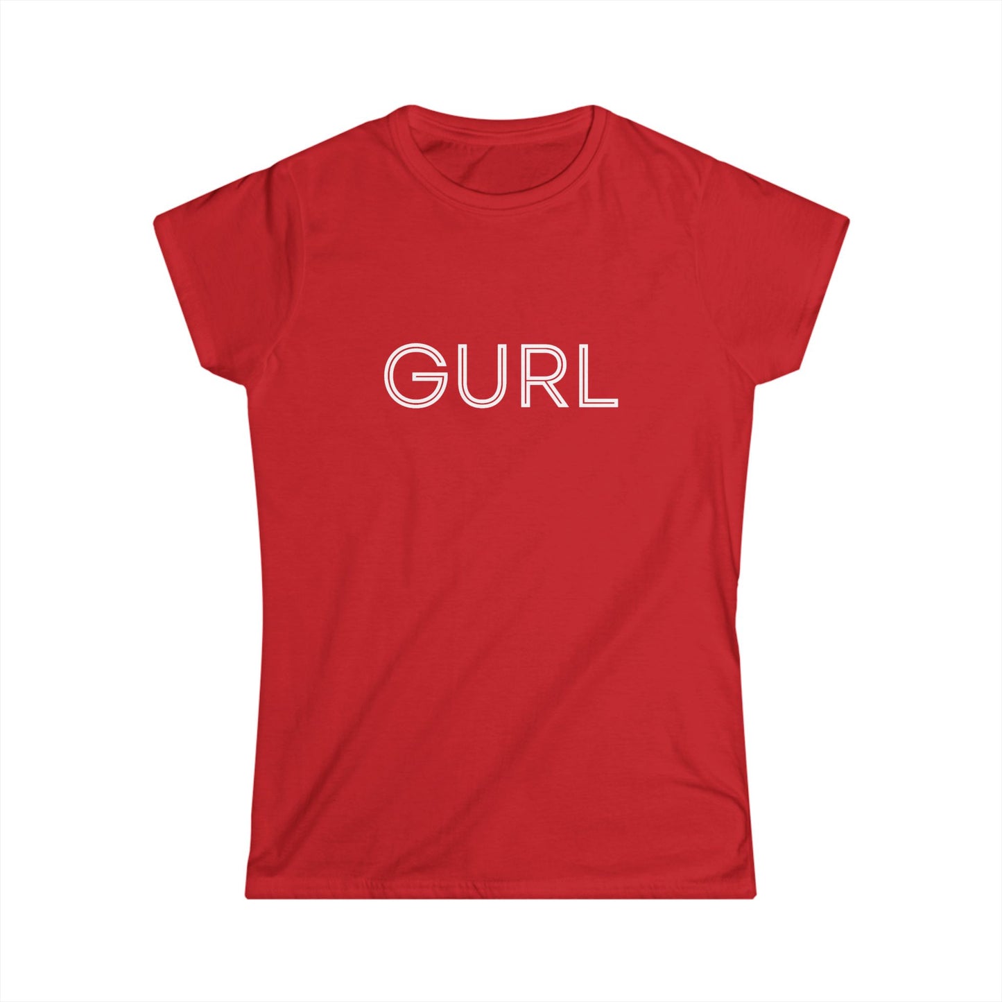 Women's Softstyle Tee, GURL