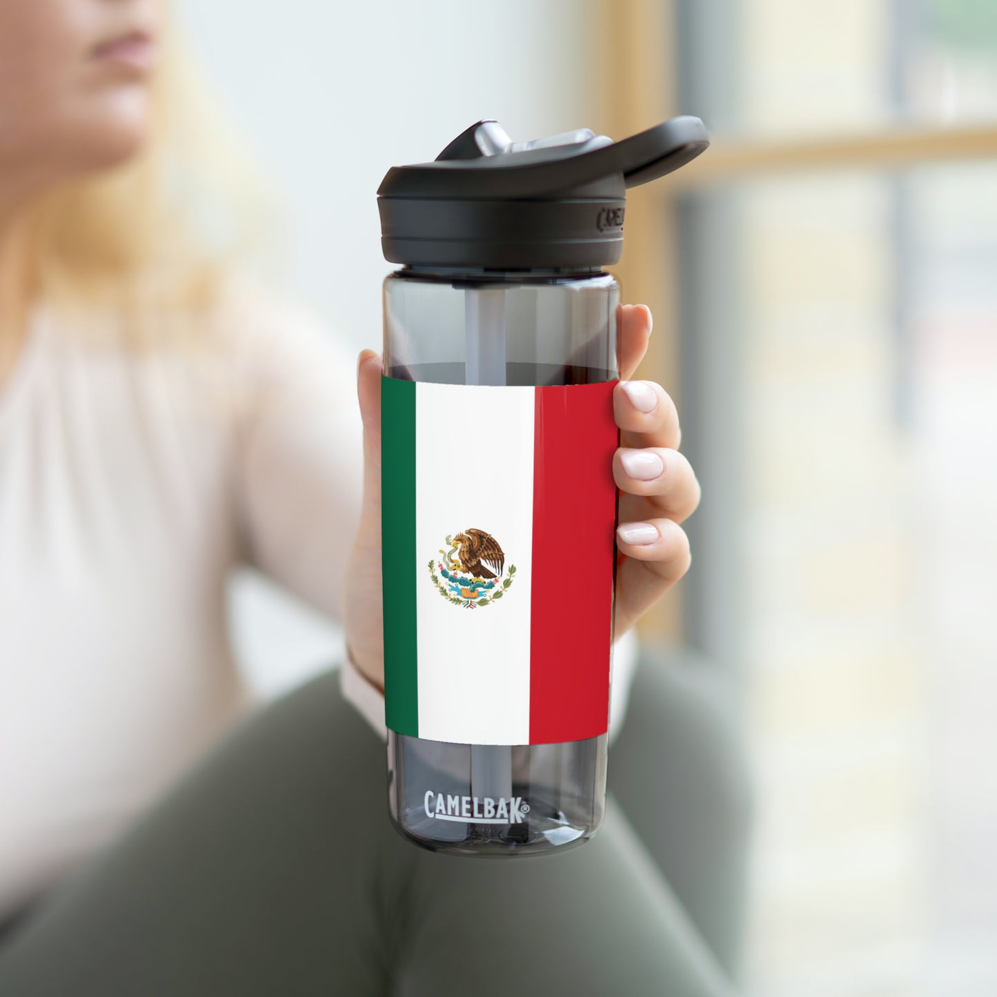 Mexican Flag, CamelBak Eddy® Water Bottle, 20oz\25oz