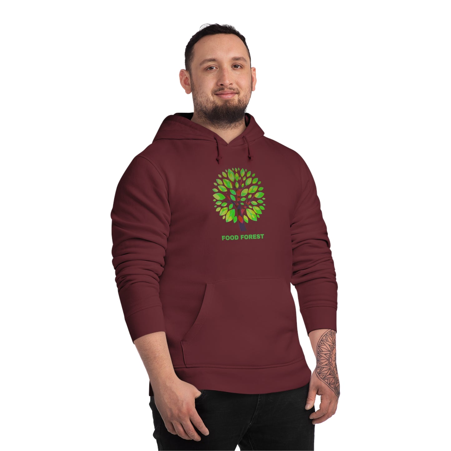 FOOD FOREST Unisex Drummer Hoodie
