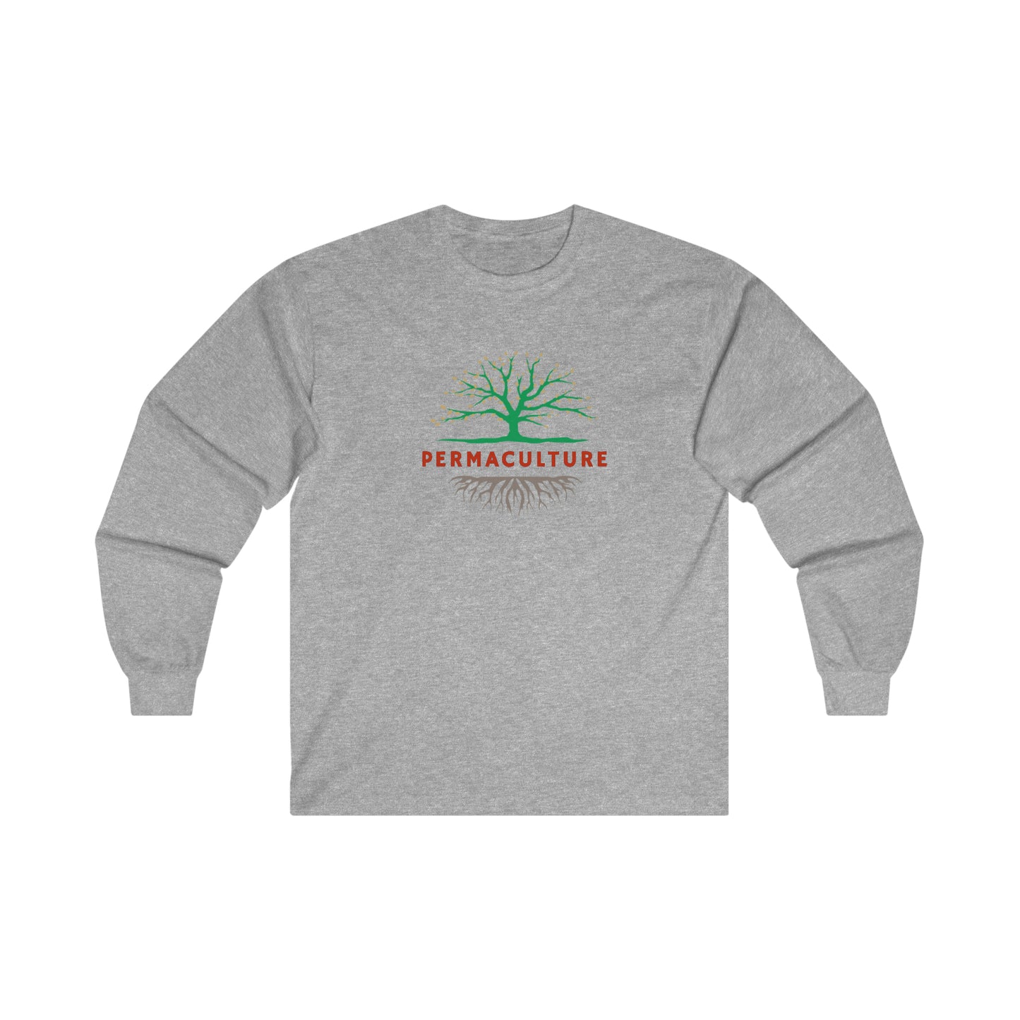 PERMACULTURE Ultra Cotton Long Sleeve Tee