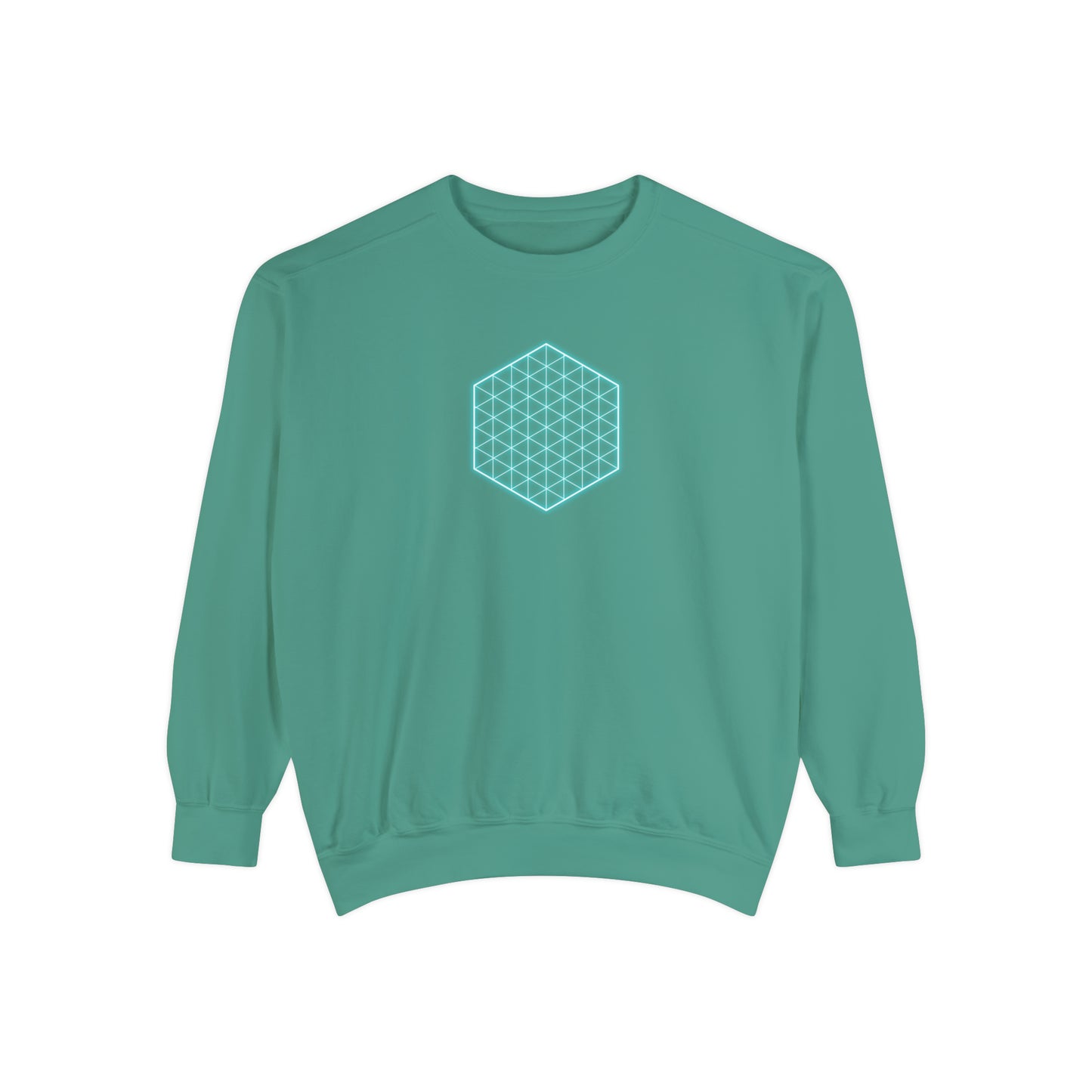 SACRED GEOMETRY Unisex Garment-Dyed Sweatshirt