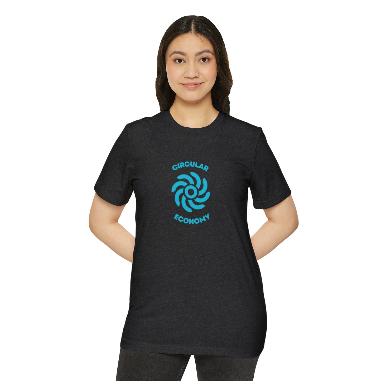 Circular Economy, Unisex Recycled Organic T-Shirt