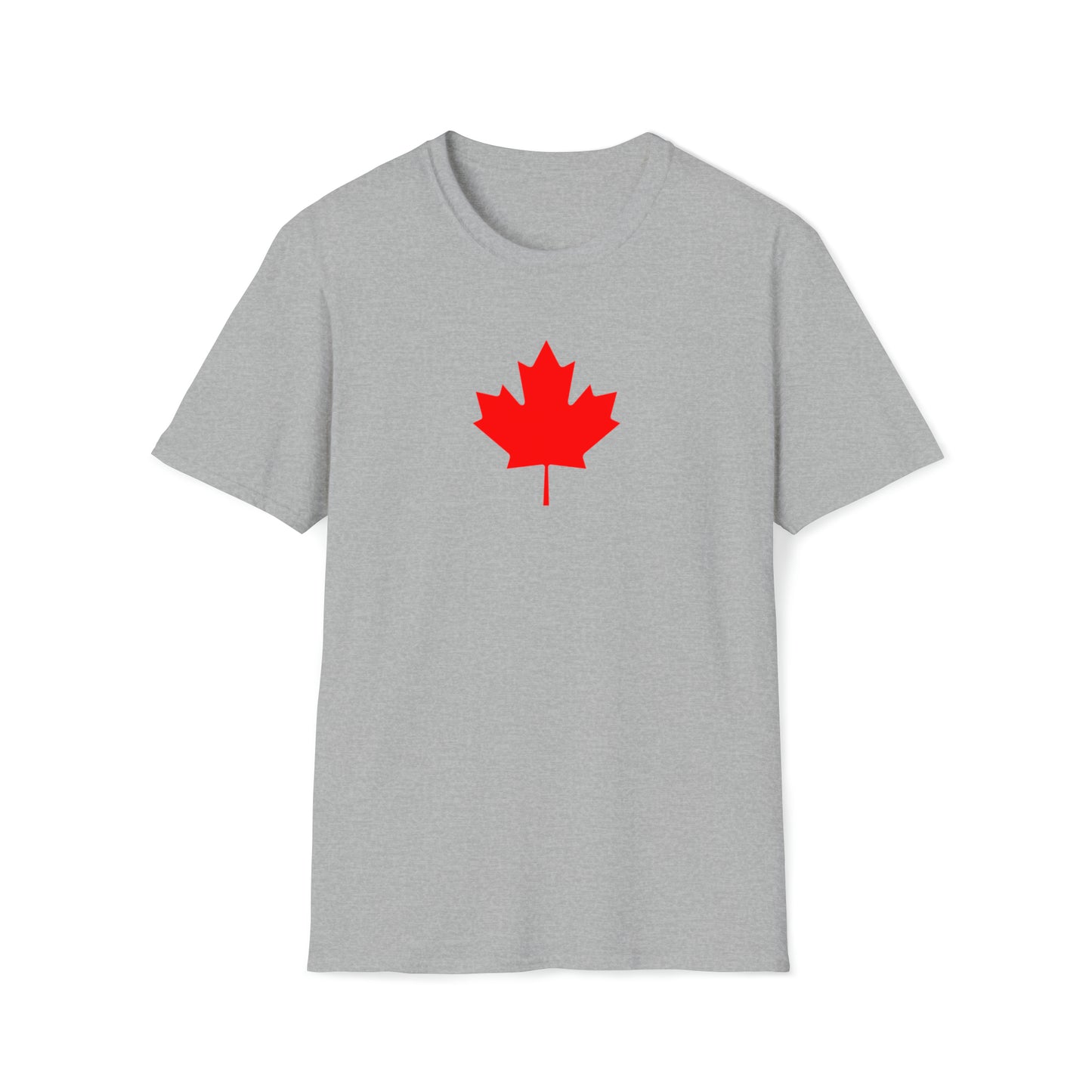 Canadian Maple Leaf, Unisex Softstyle T-Shirt