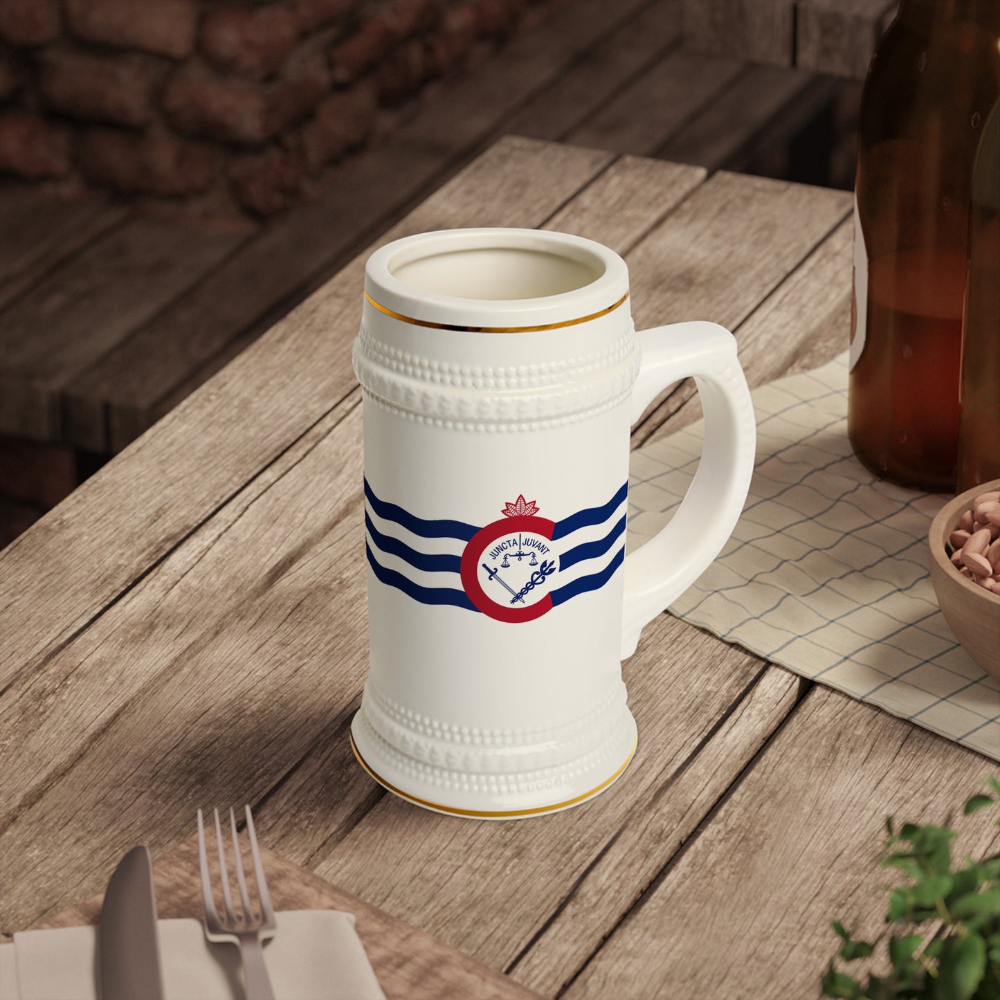 Cincinnati Flag, Beer Stein Mug