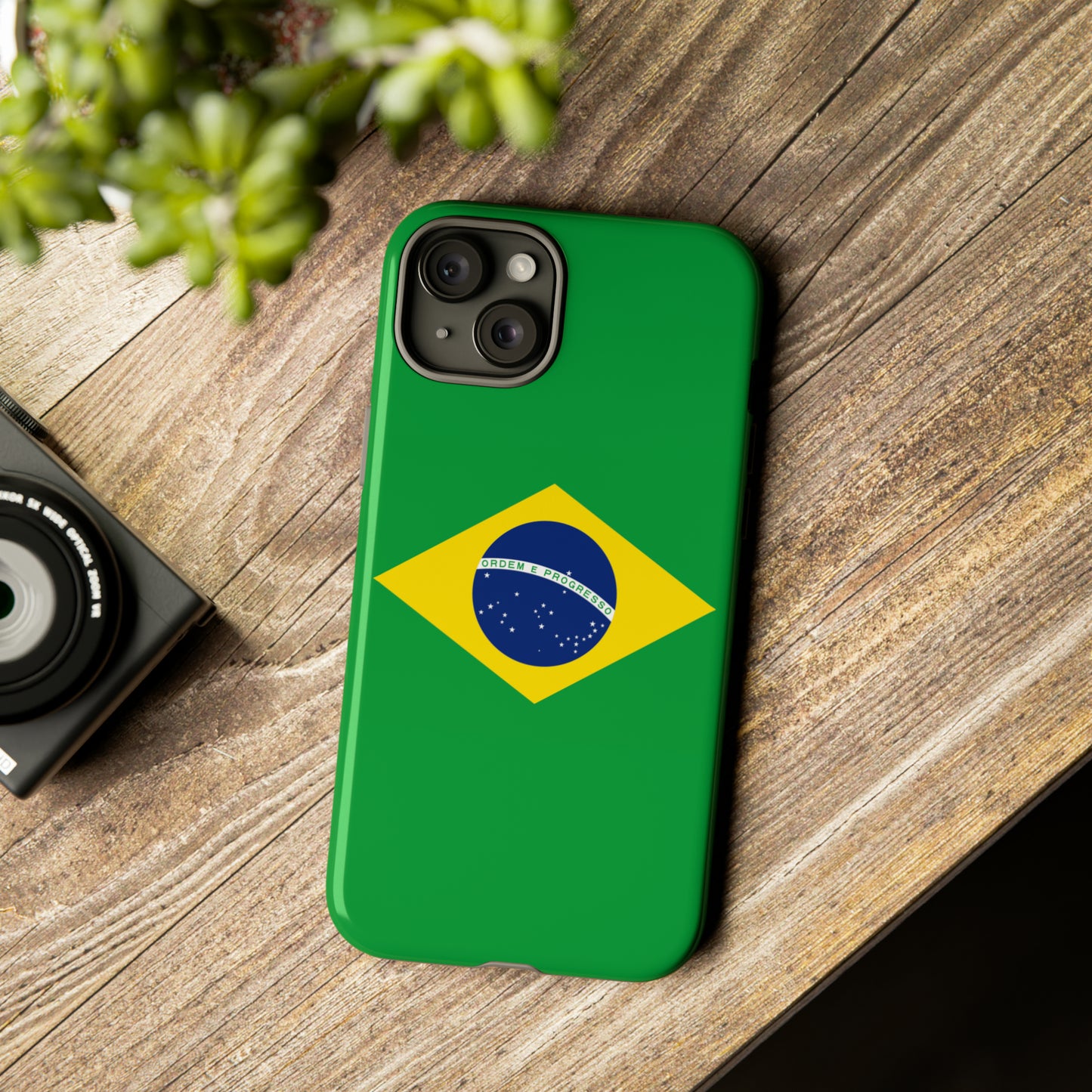 Brazilian Flag Tough Cases