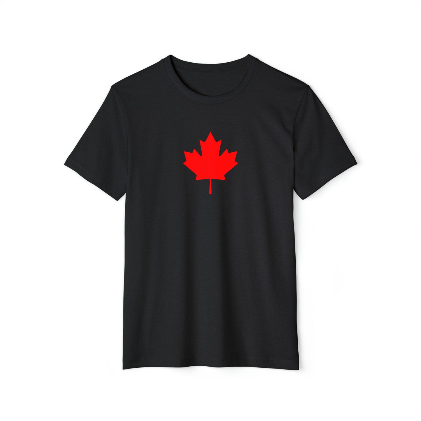 Canadian Maple Leaf, Unisex Recycled Organic T-Shirt