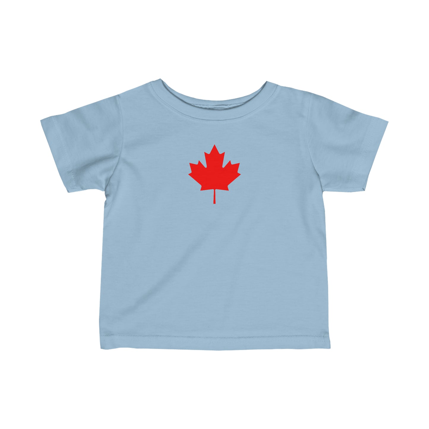 Infant Fine Jersey Tee, Canadian Maple Leaf