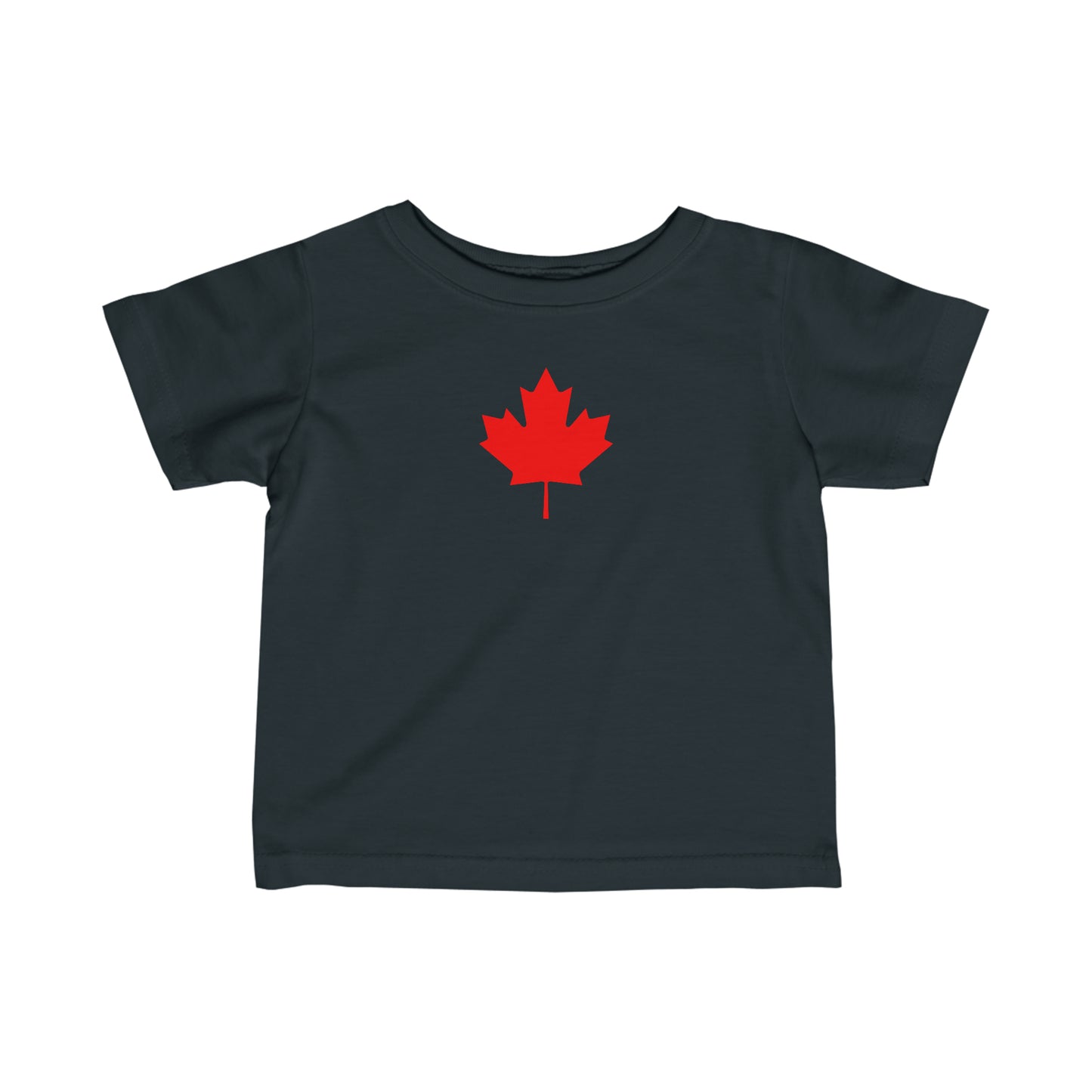 Infant Fine Jersey Tee, Canadian Maple Leaf