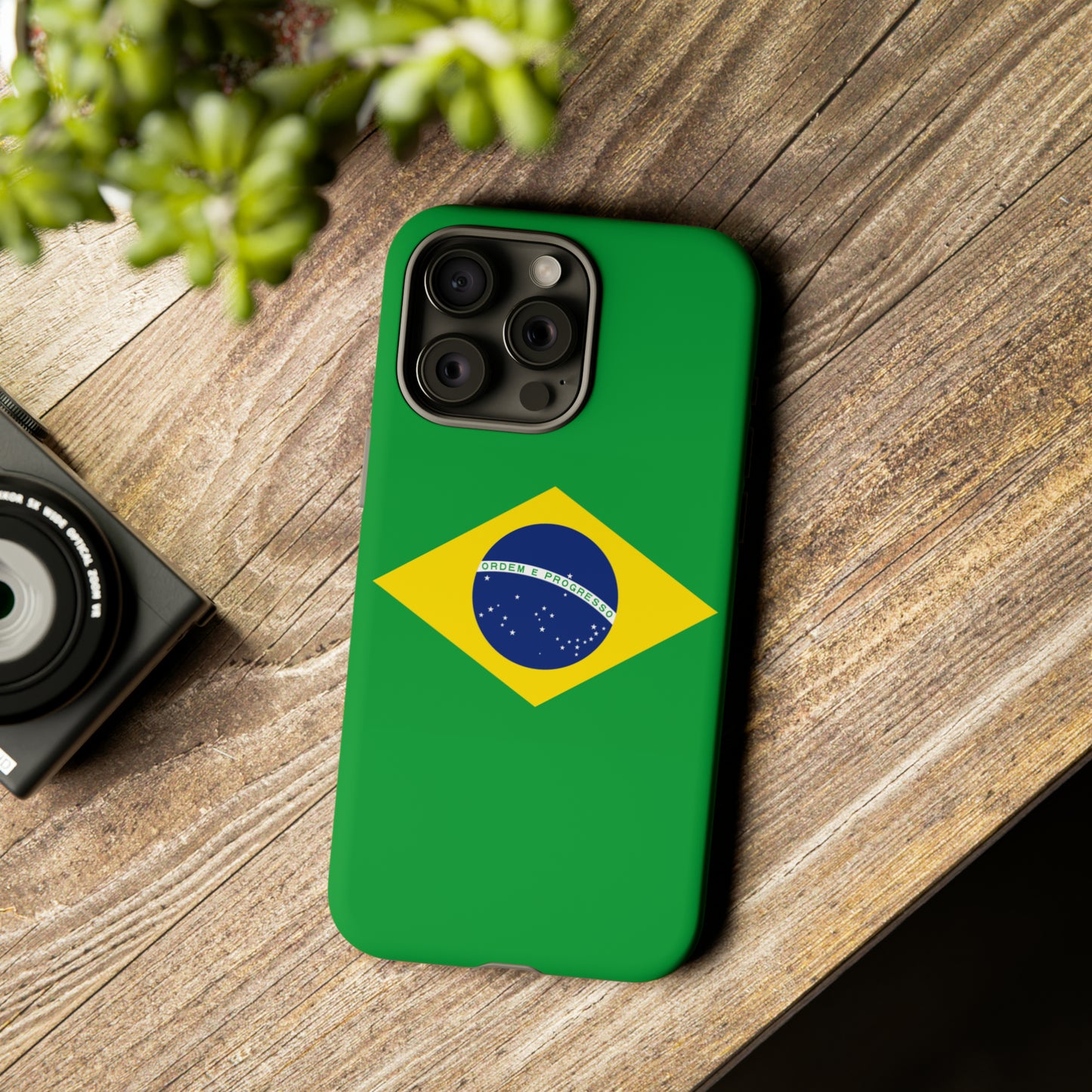 Brazilian Flag Tough Cases