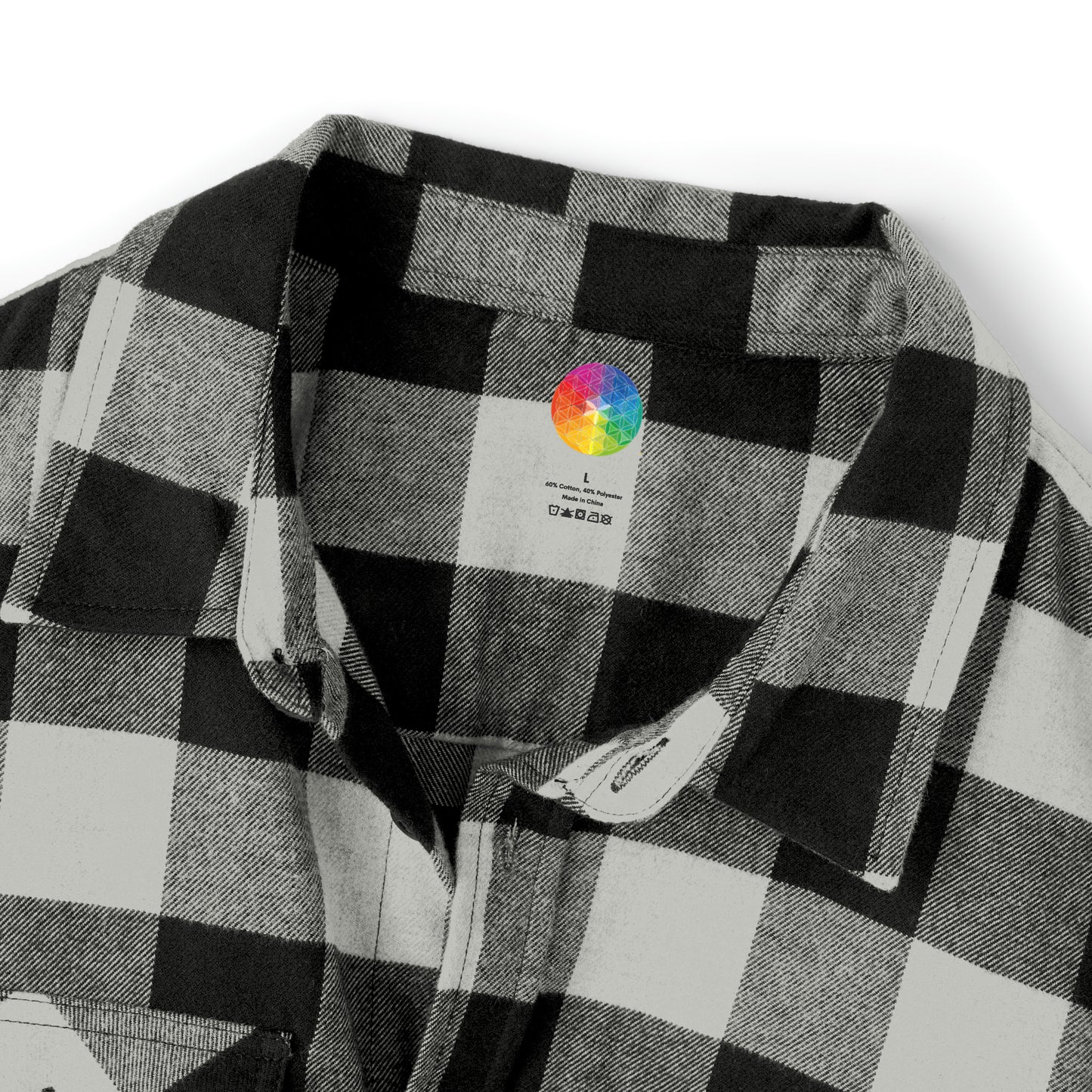 Brazilian Flag, Unisex Flannel Shirt