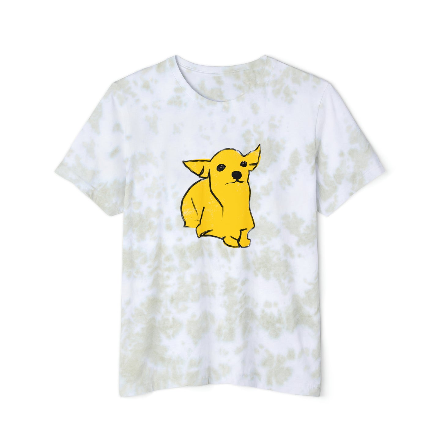 Chihuahua, Unisex FWD Fashion Tie-Dyed T-Shirt
