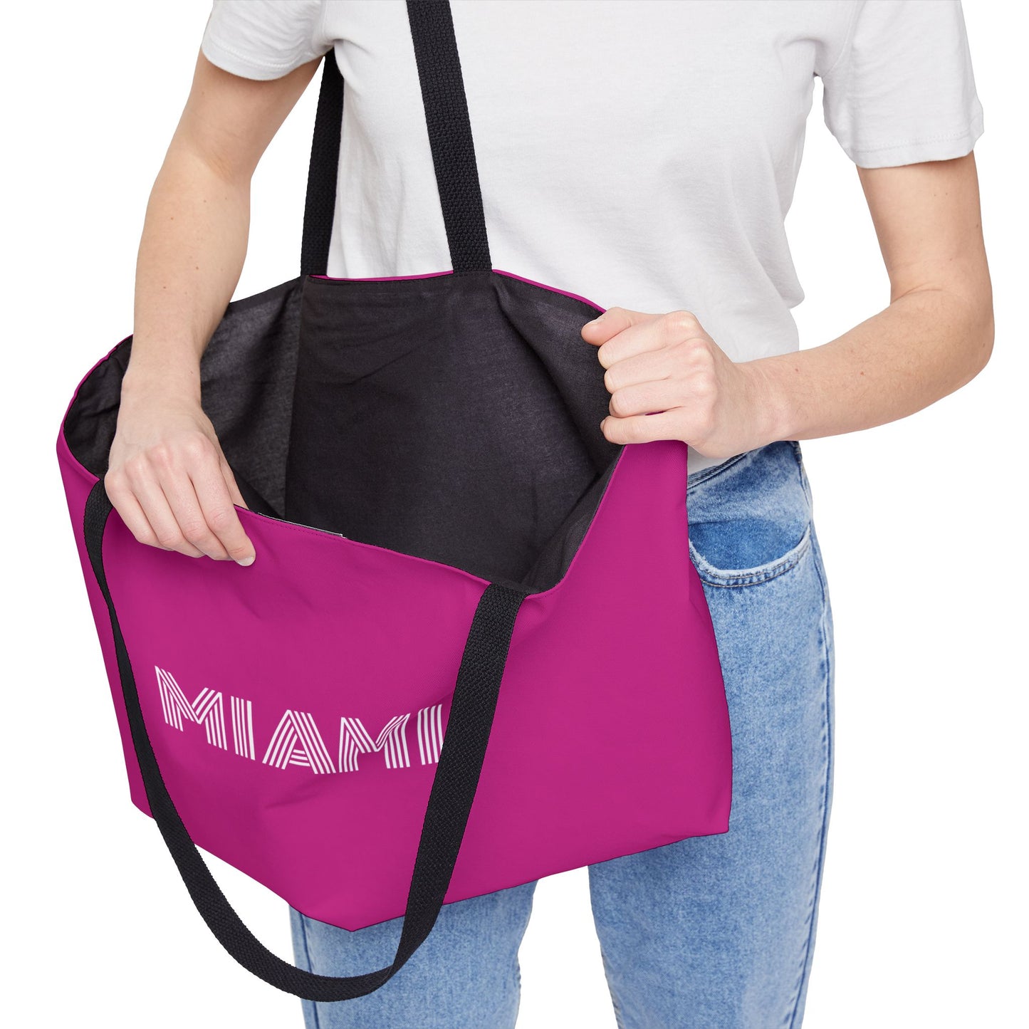 MIAMI Weekender Tote Bag, Pink