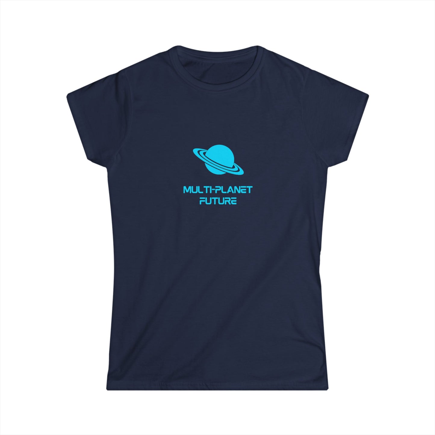 Women's Softstyle Tee, MULTI-PLANET FUTURE