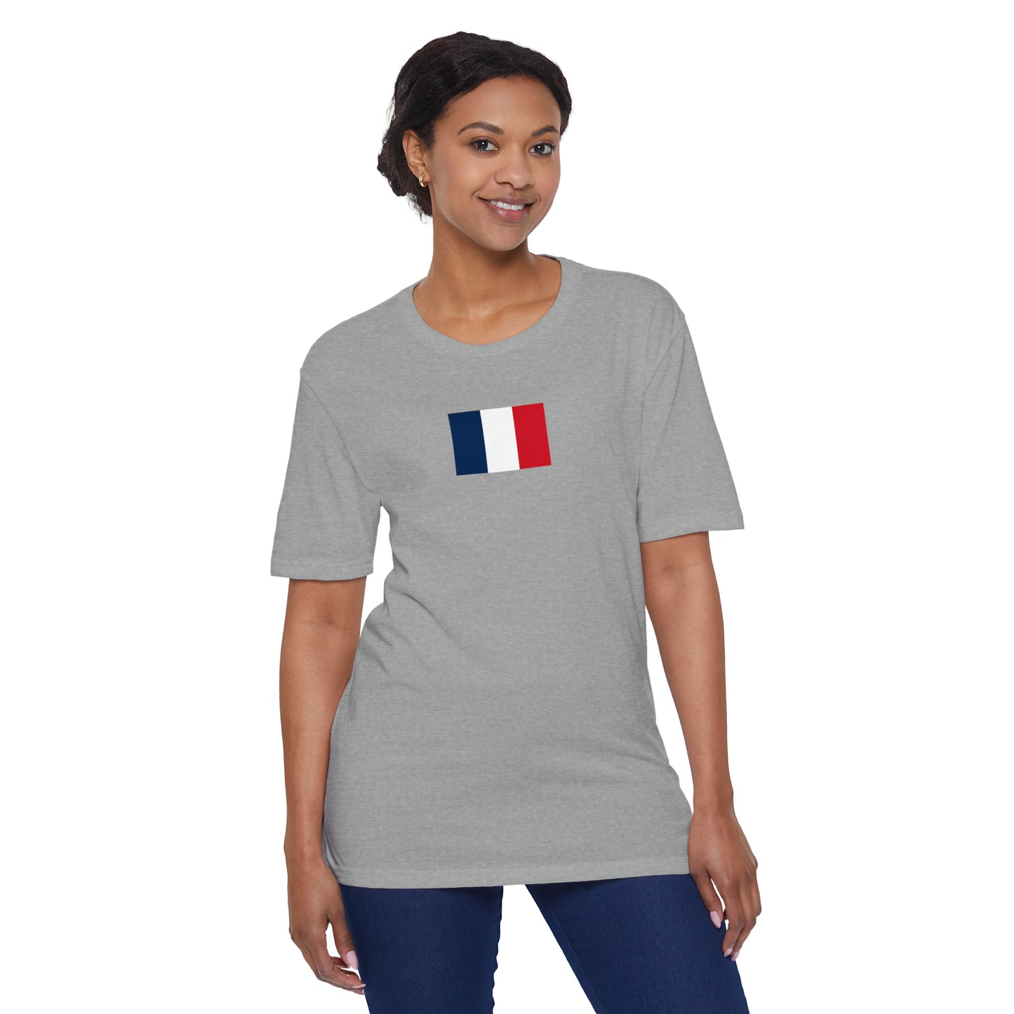 French Flag Unisex District® Re-Tee®