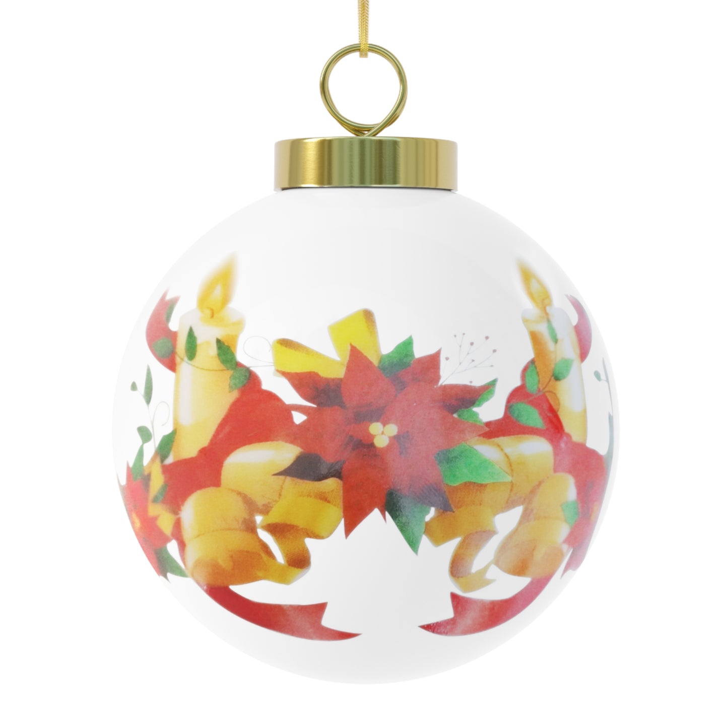 Flower of Life, Sacred Geometry, Christmas Ball Ornament