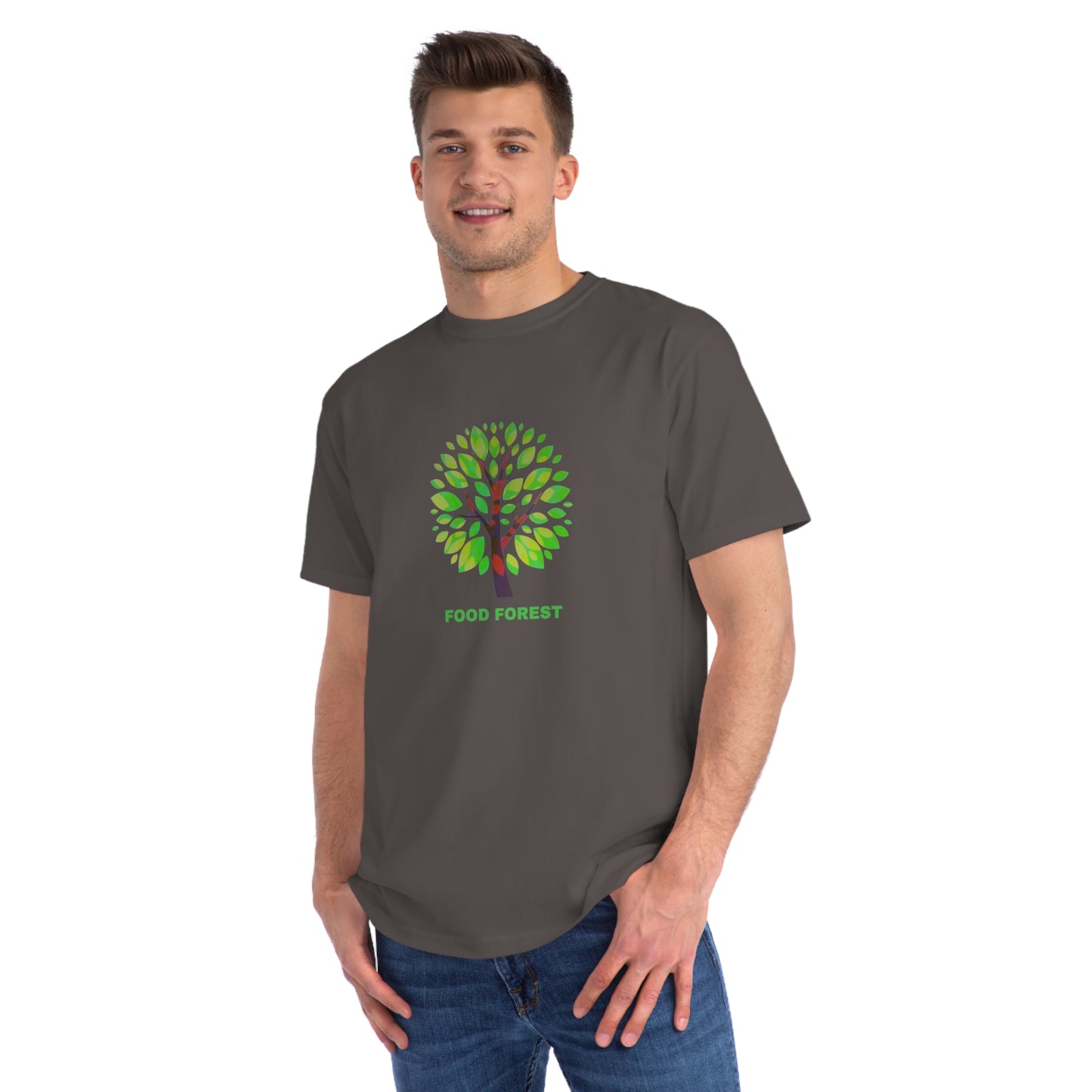 Organic Unisex Classic T-Shirt, FOOD FOREST