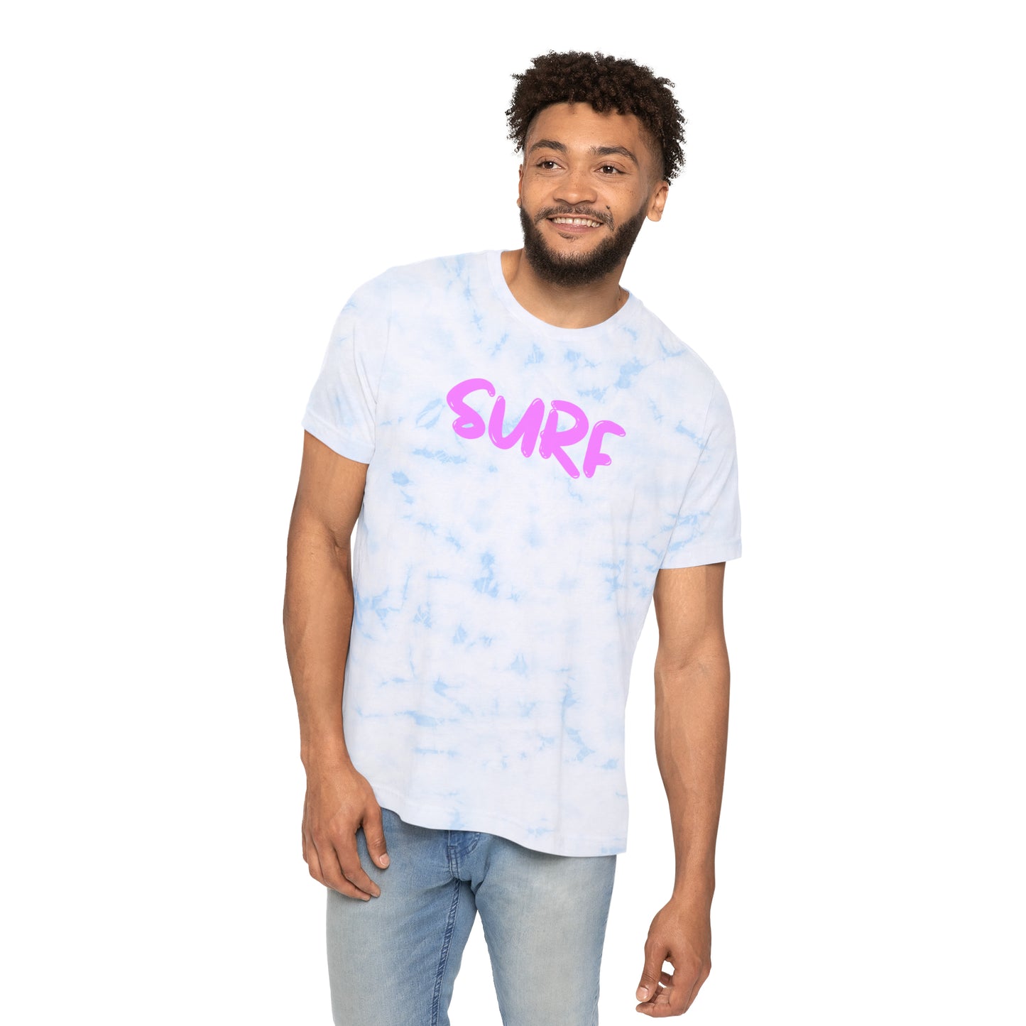 SURF, Unisex FWD Fashion Tie-Dyed T-Shirt