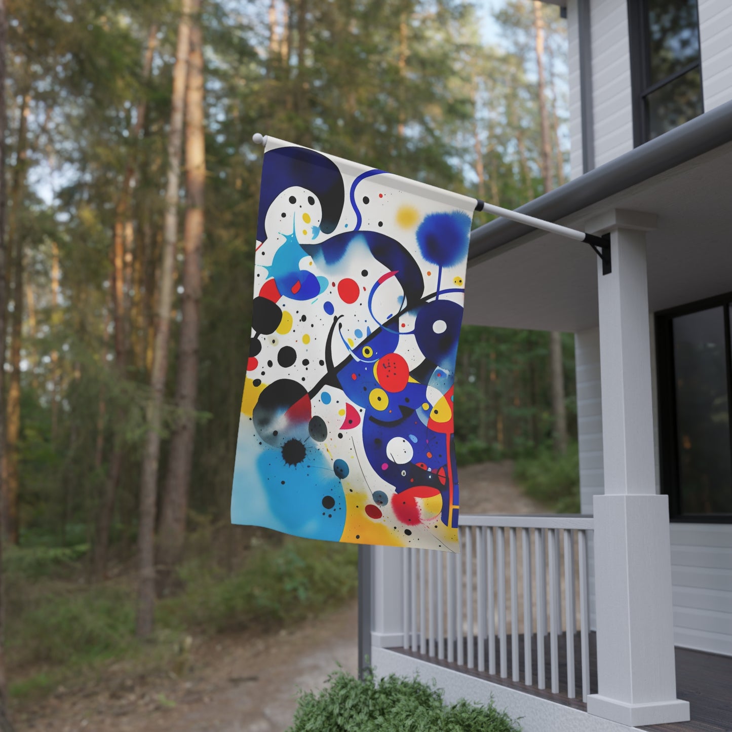 House Banner, inspired by Miro