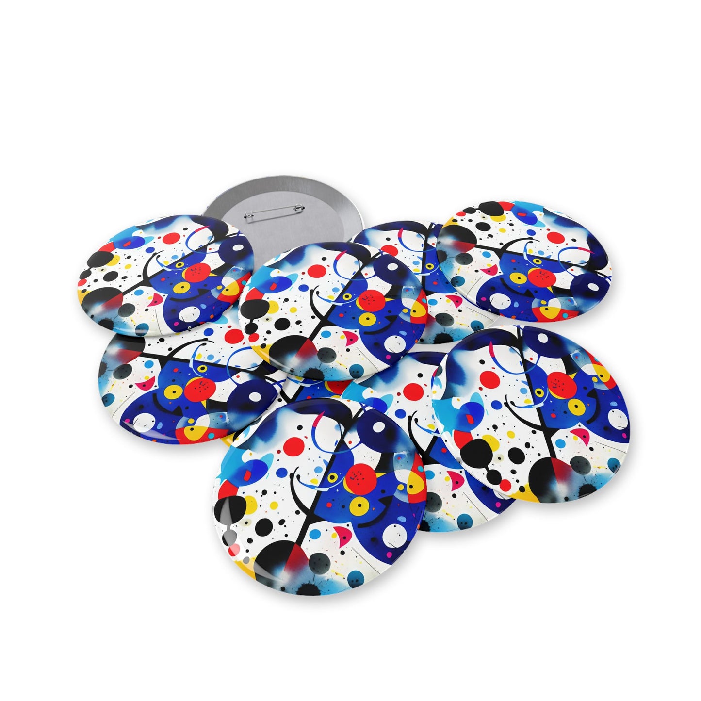 Round Pins, Inspired by Miro