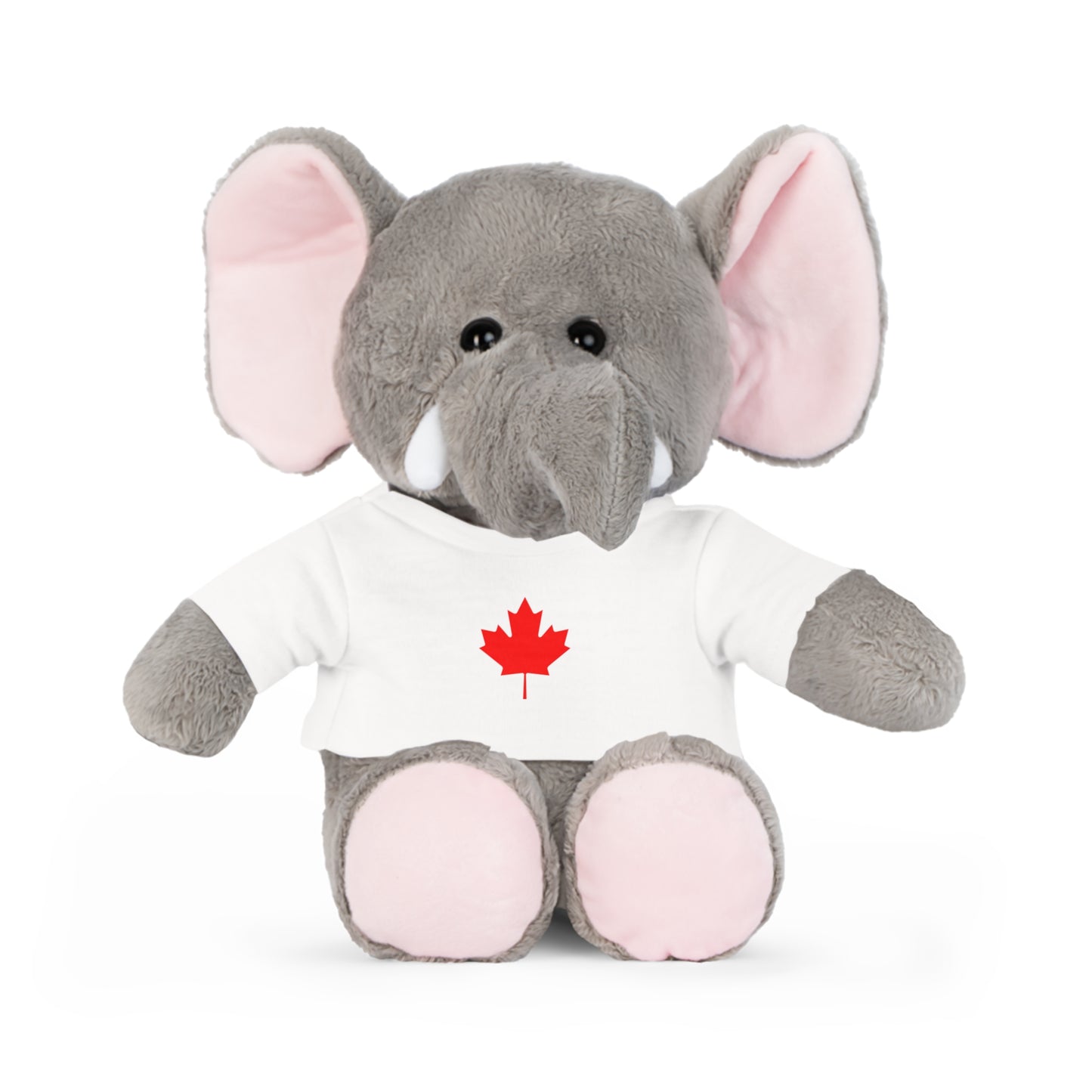 Plush Toy with a Canadian Shirt