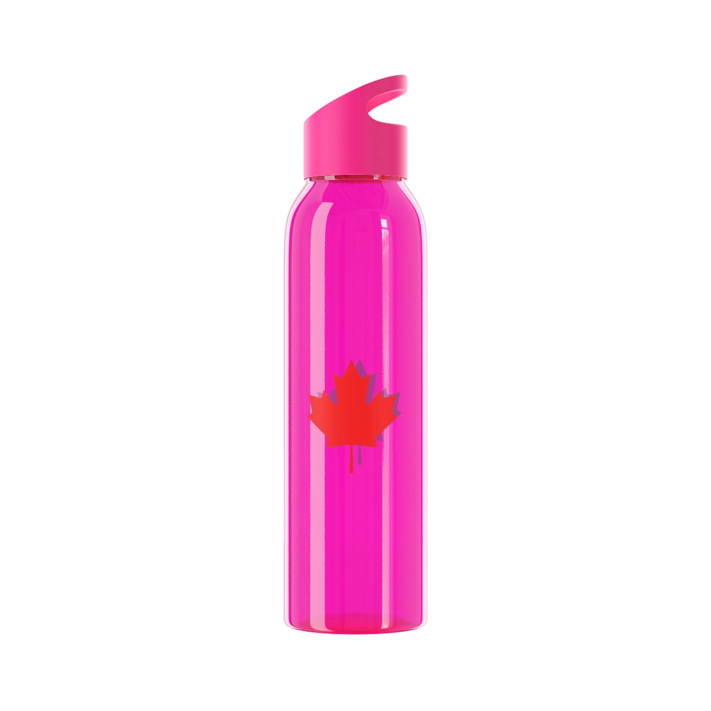 Canadian Maple Leaf, Sky Water Bottle