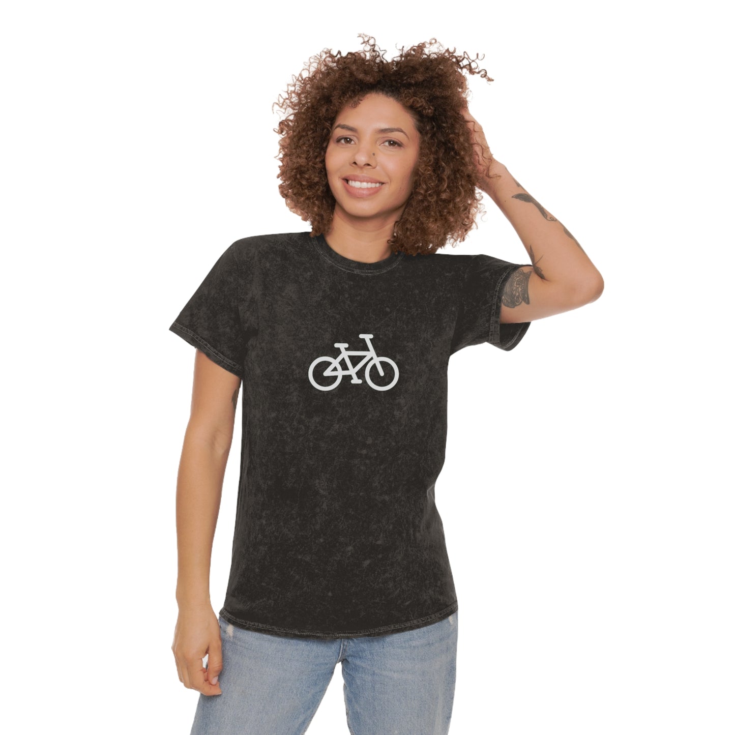 BIKE Unisex Mineral Wash T-Shirt