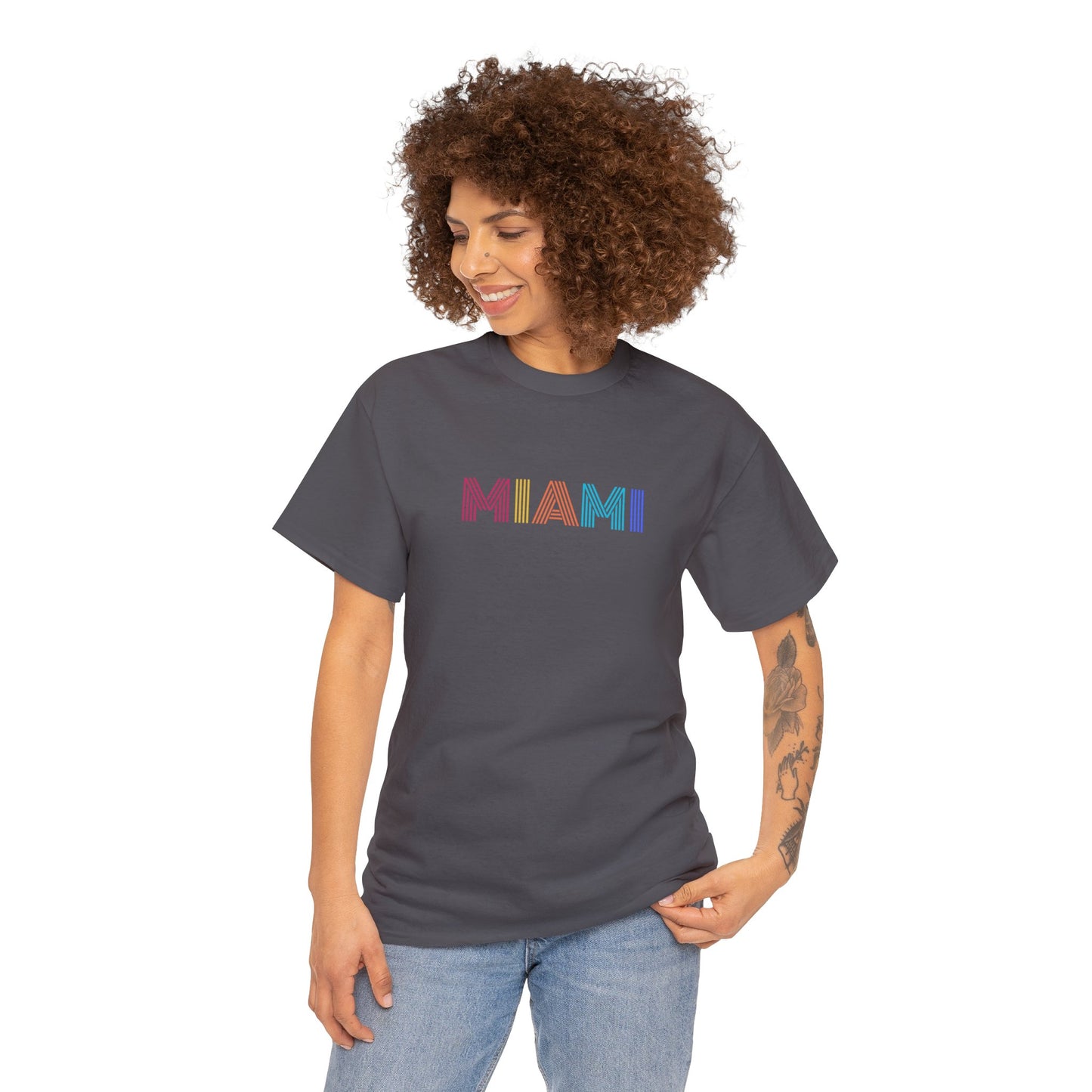 MIAMI Unisex Heavy Cotton Tee