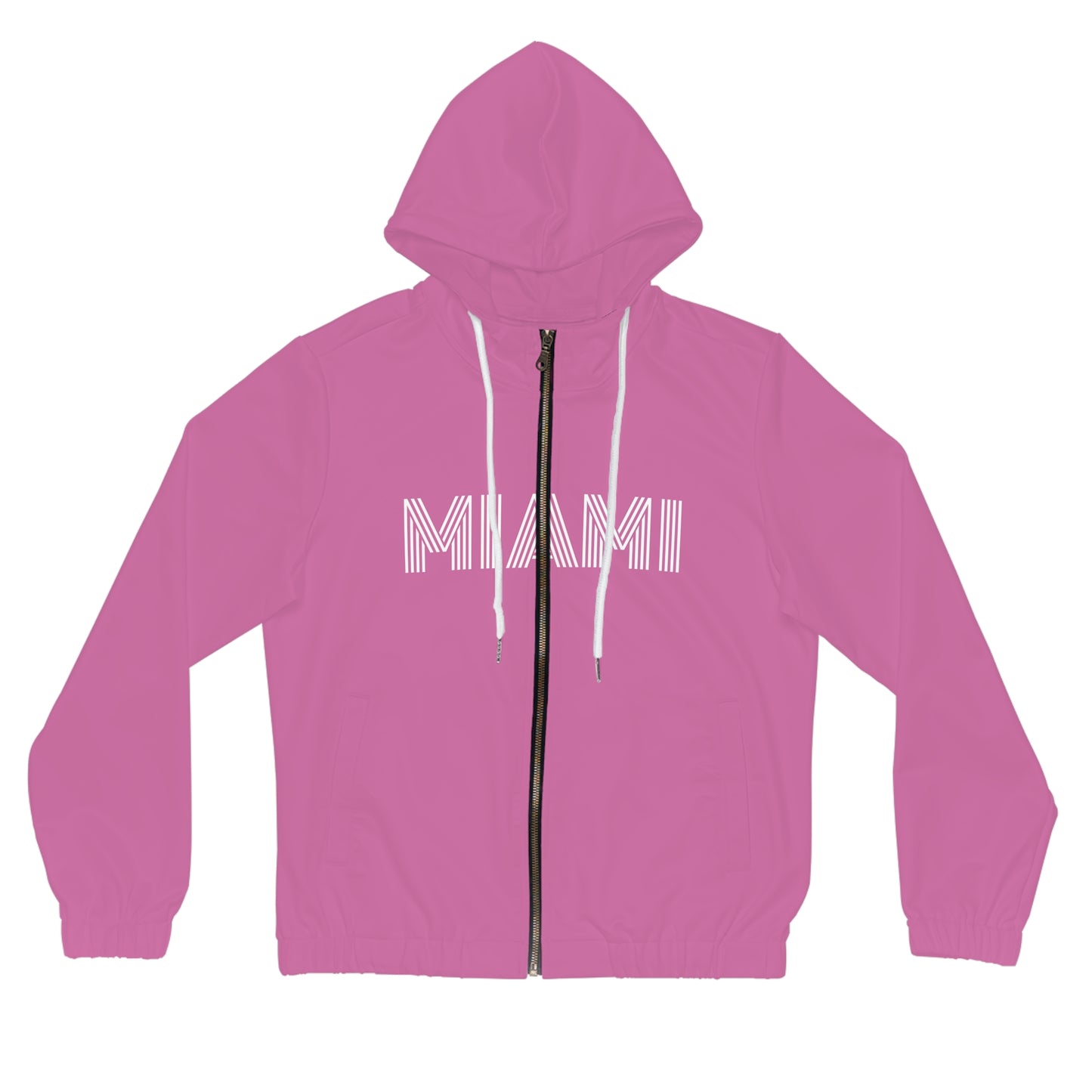 MIAMI Women’s Full-Zip Hoodie, Pink