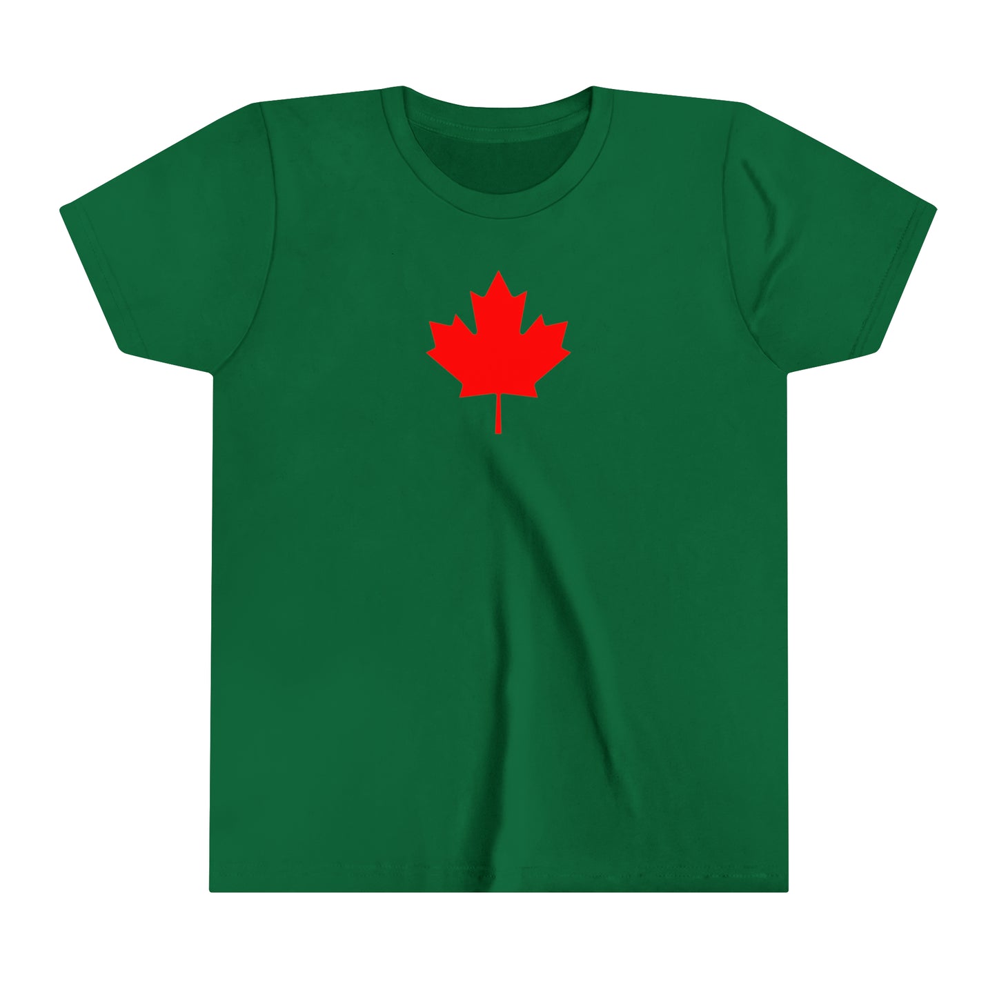 Canadian Maple Leaf, Youth Short Sleeve Tee