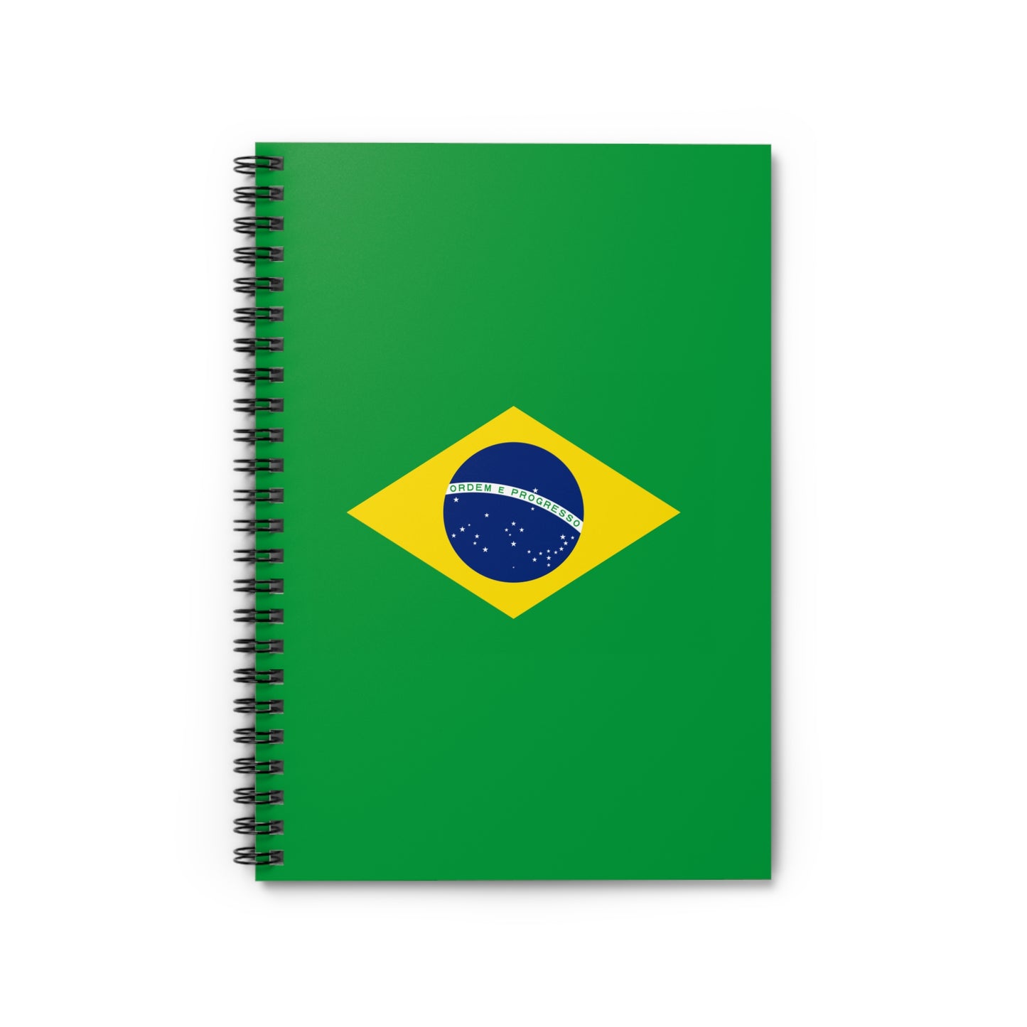 BRAZIL, Spiral Notebook, Ruled Line