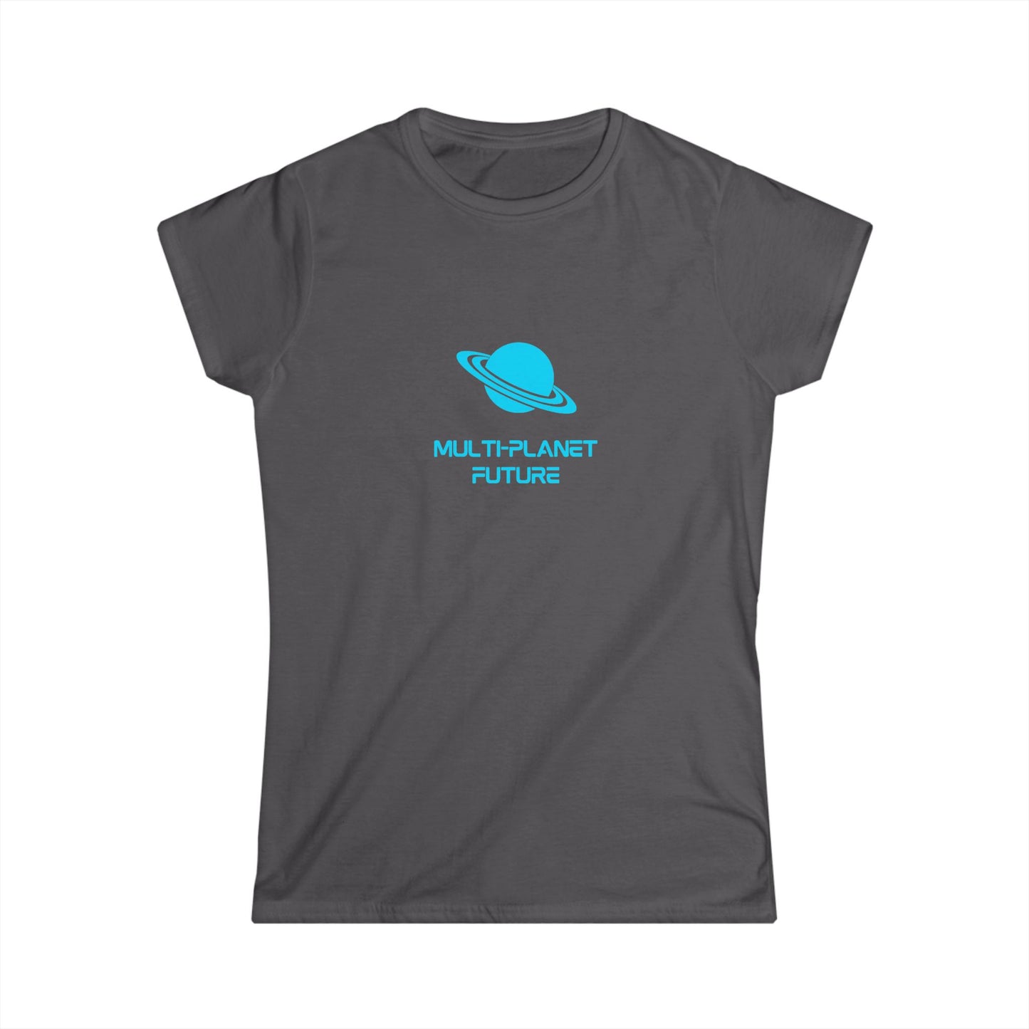Women's Softstyle Tee, MULTI-PLANET FUTURE
